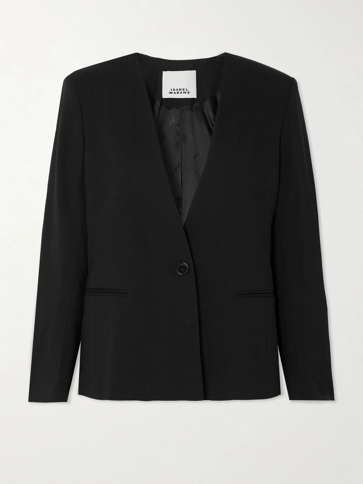 Manzil Hemp-blend Blazer - 1