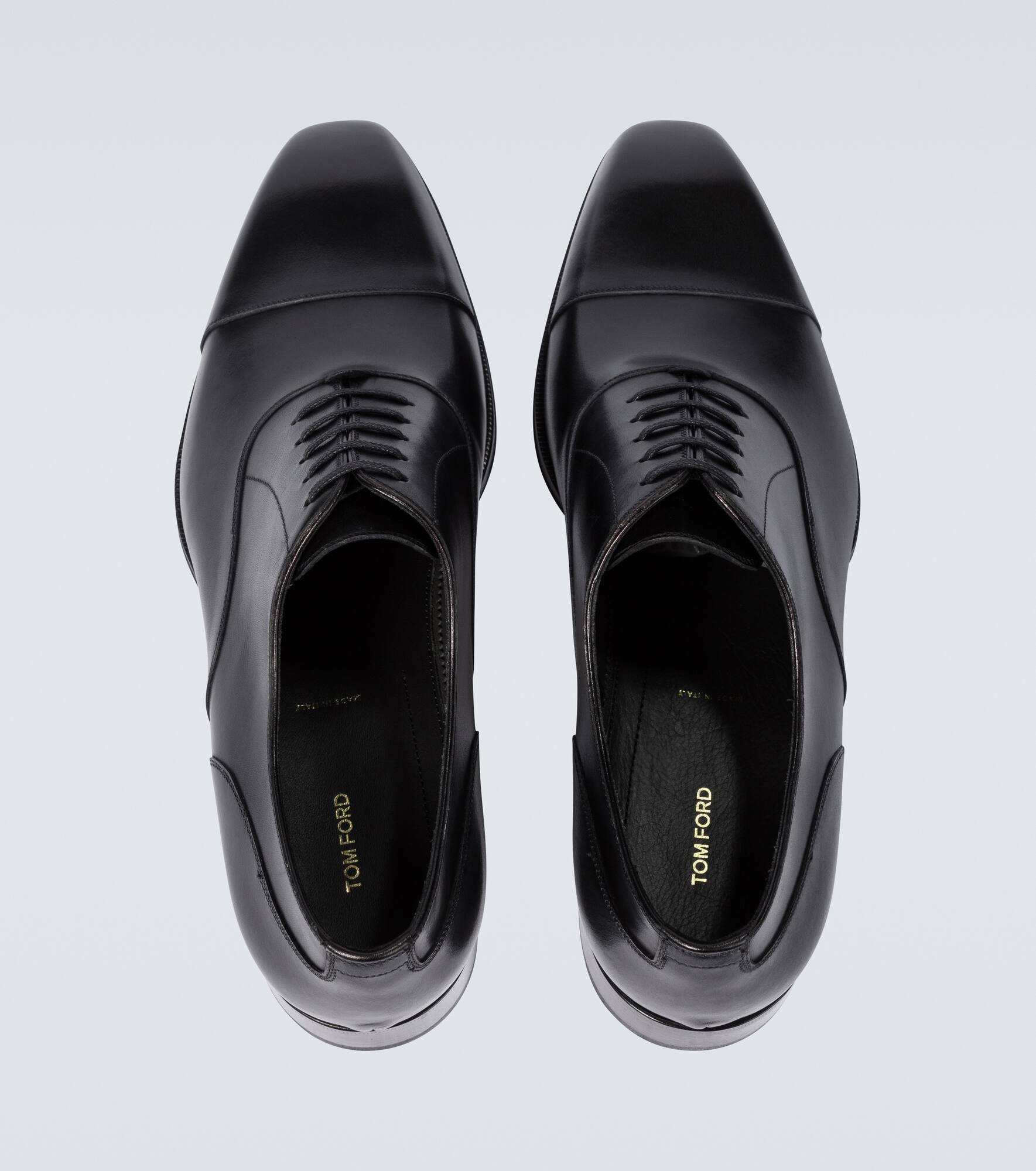 Elkan leather Oxford shoes - 4