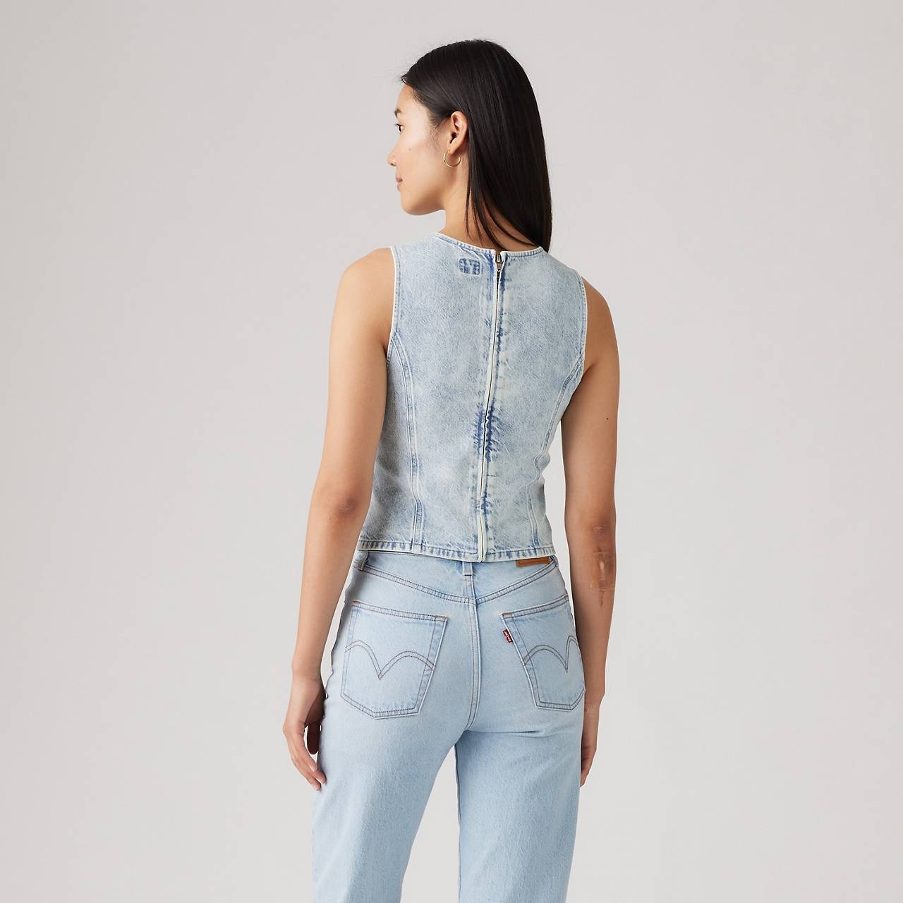 TOPANGA DENIM TANK TOP - 4