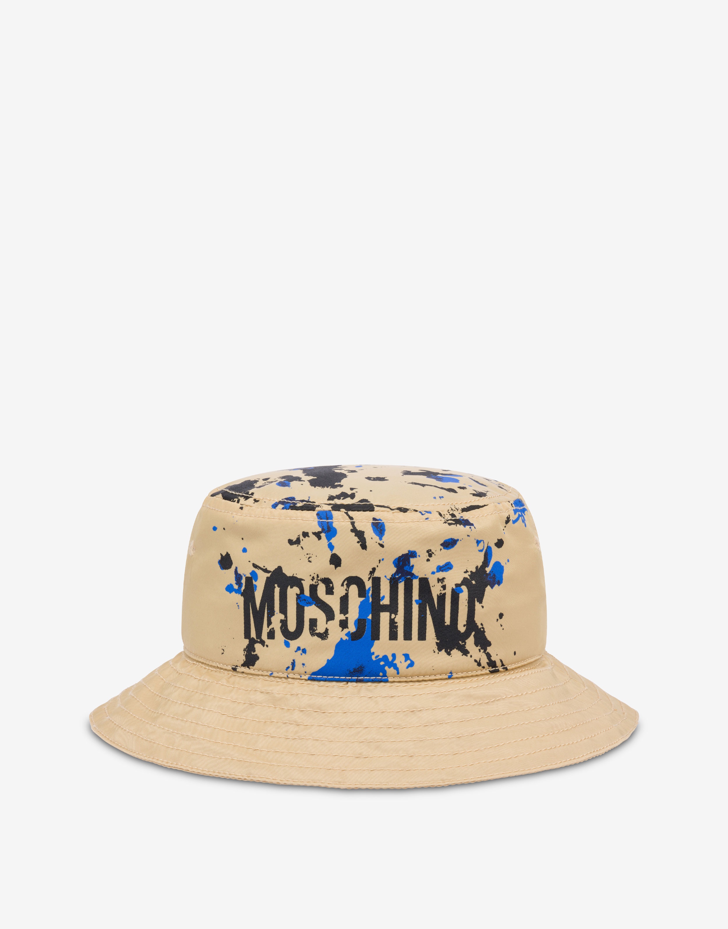 PAINTED EFFECT NYLON BUCKET HAT - 1