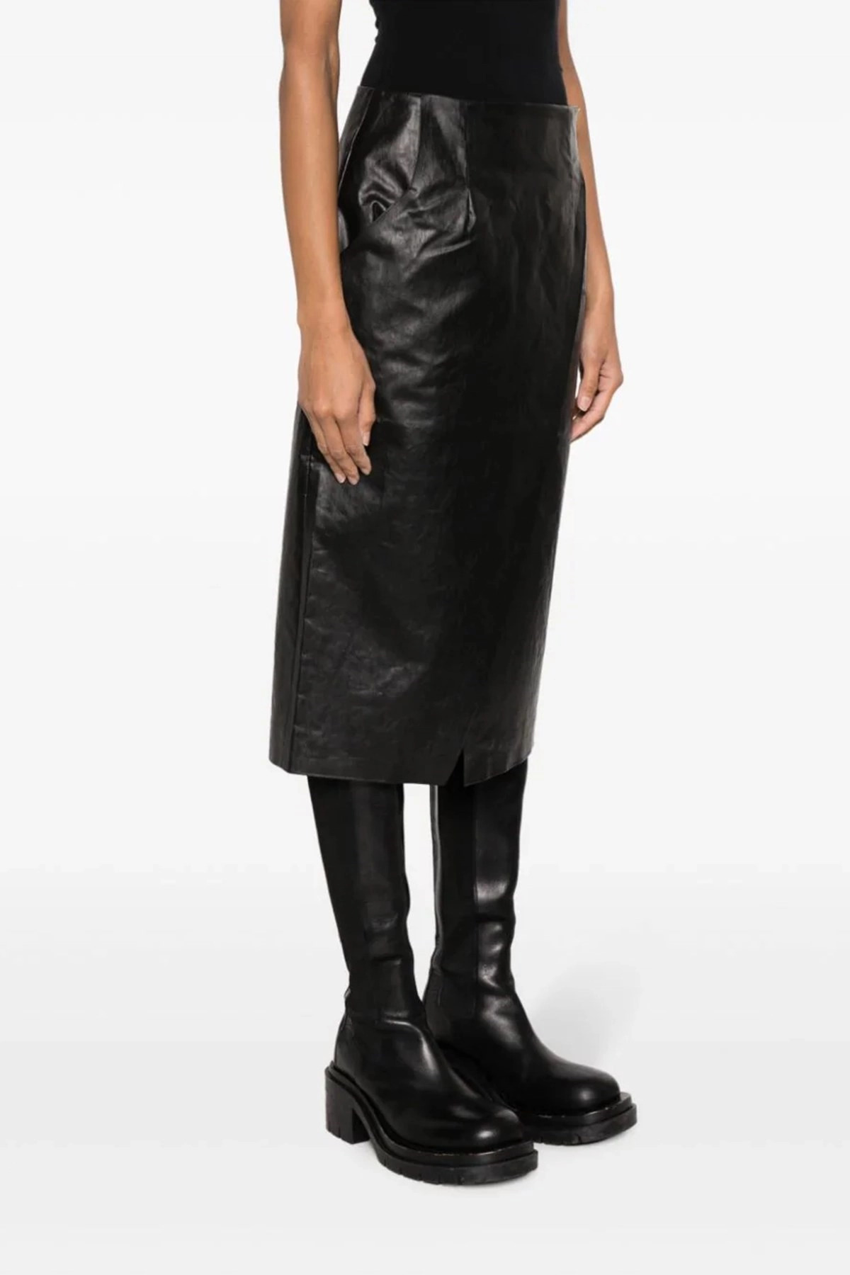 'Wrap Skirt Oil' skirt - 2