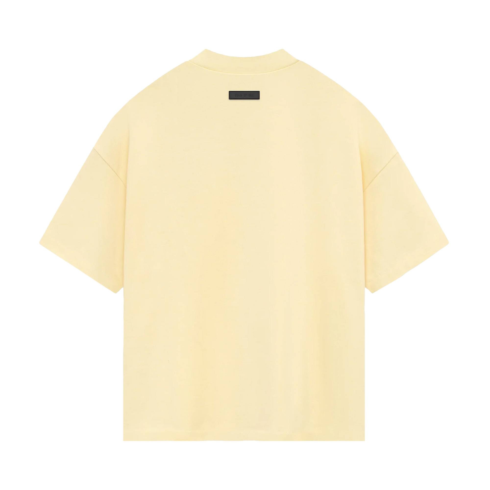 Fear of God Essentials Heavy Jersey Short-Sleeve Tee 'Garden Yellow' - 2