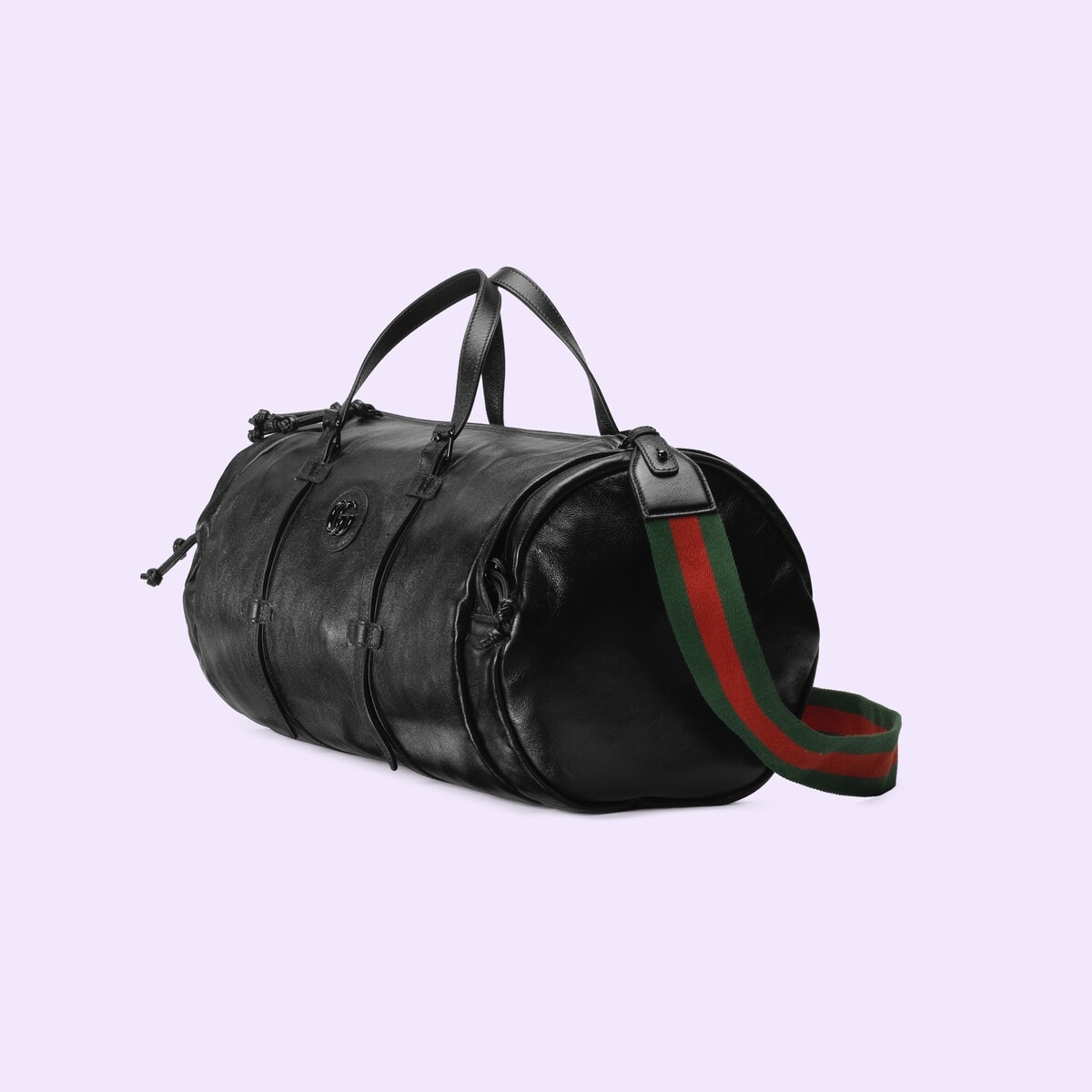 Large duffle bag with tonal Double G - 2