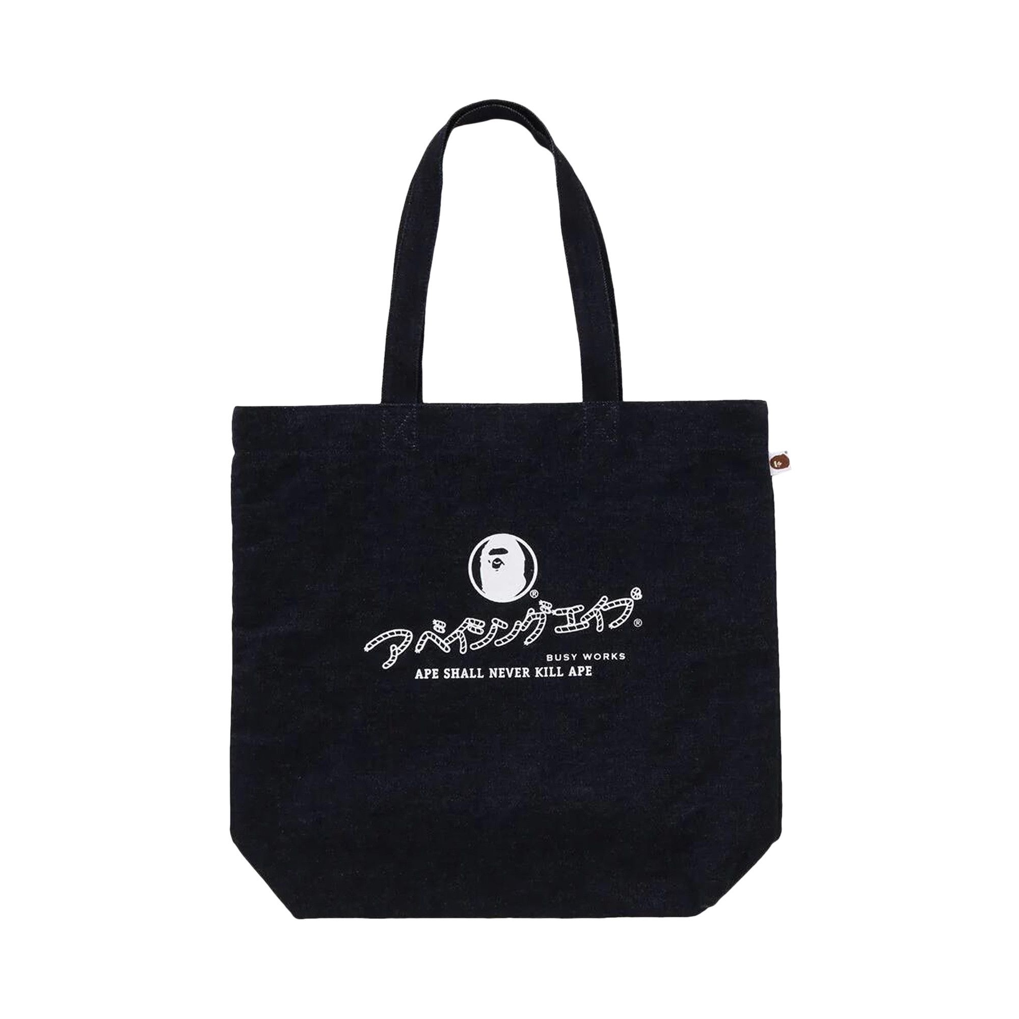 BAPE Denim Tote Bag 'Indigo' - 1