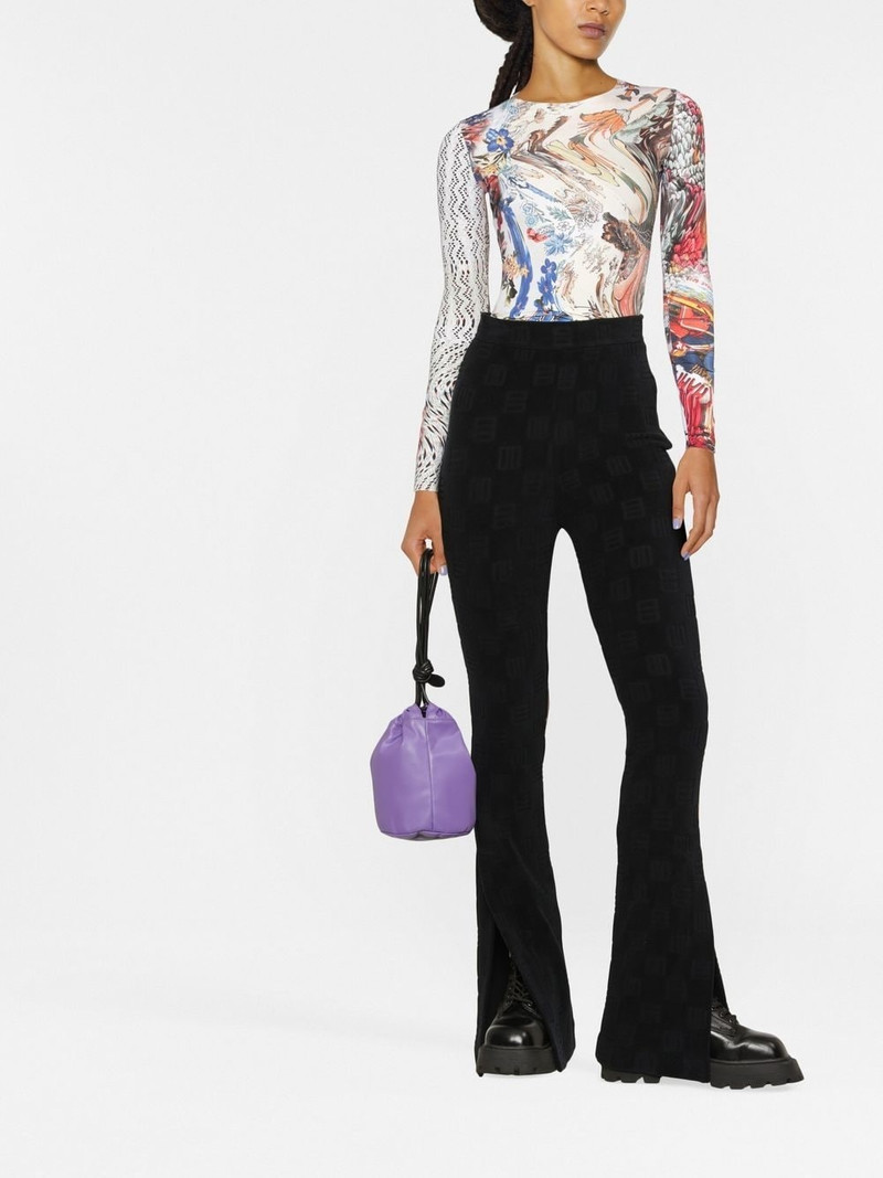 Ambush high-waist flared trousers outlook