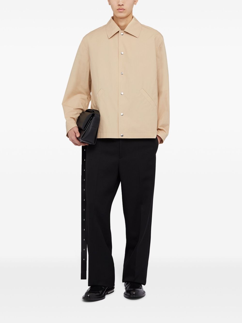 logo-print jacket - 2