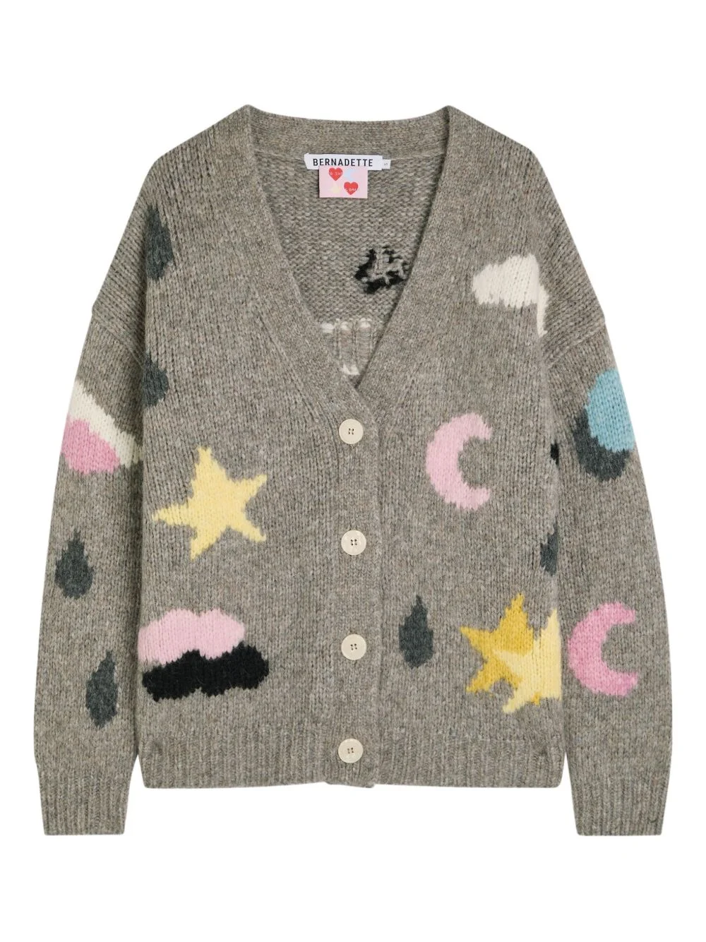 Stormy V-neck cardigan - 1