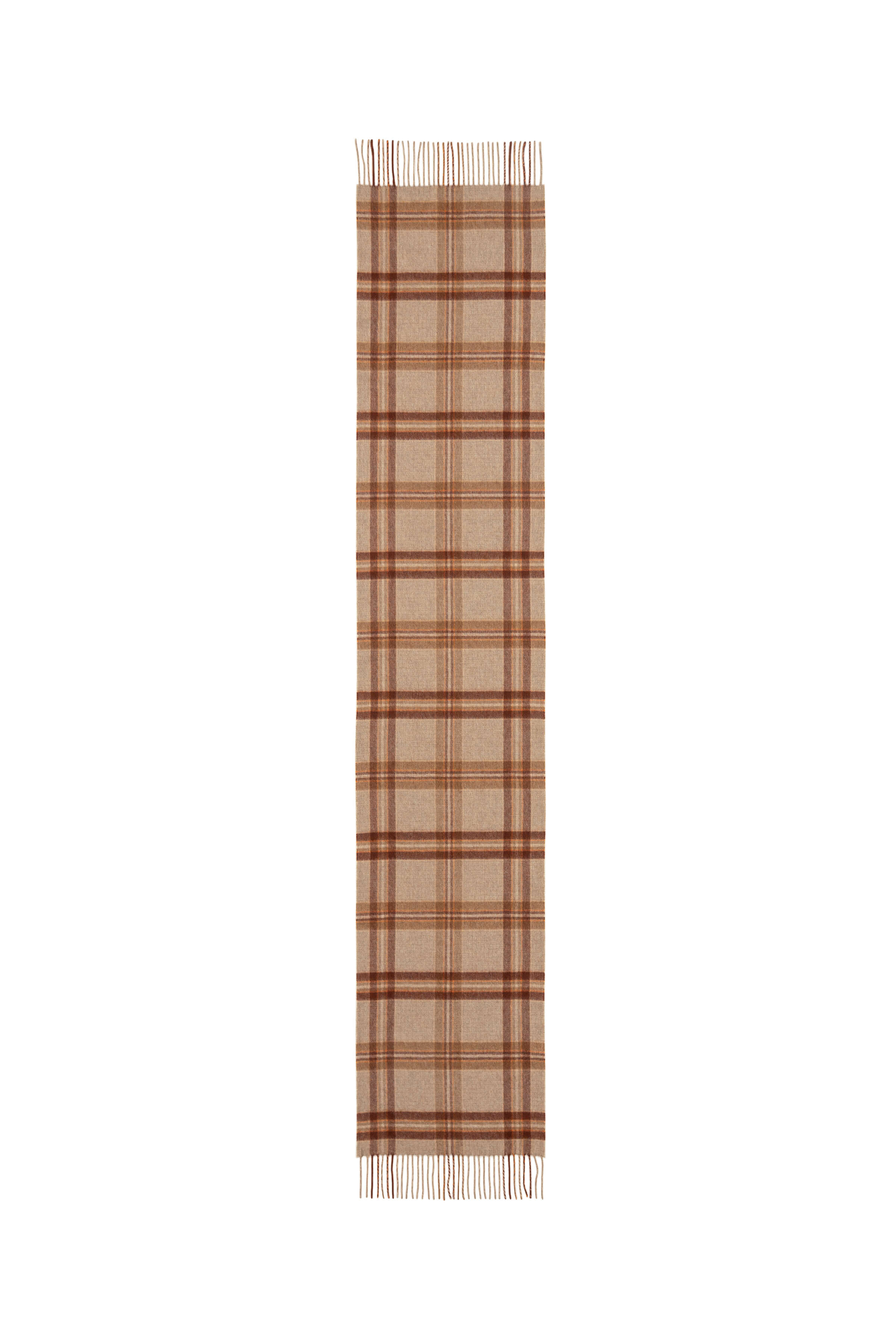 Wide Cashmere Tweed Scarf - 2
