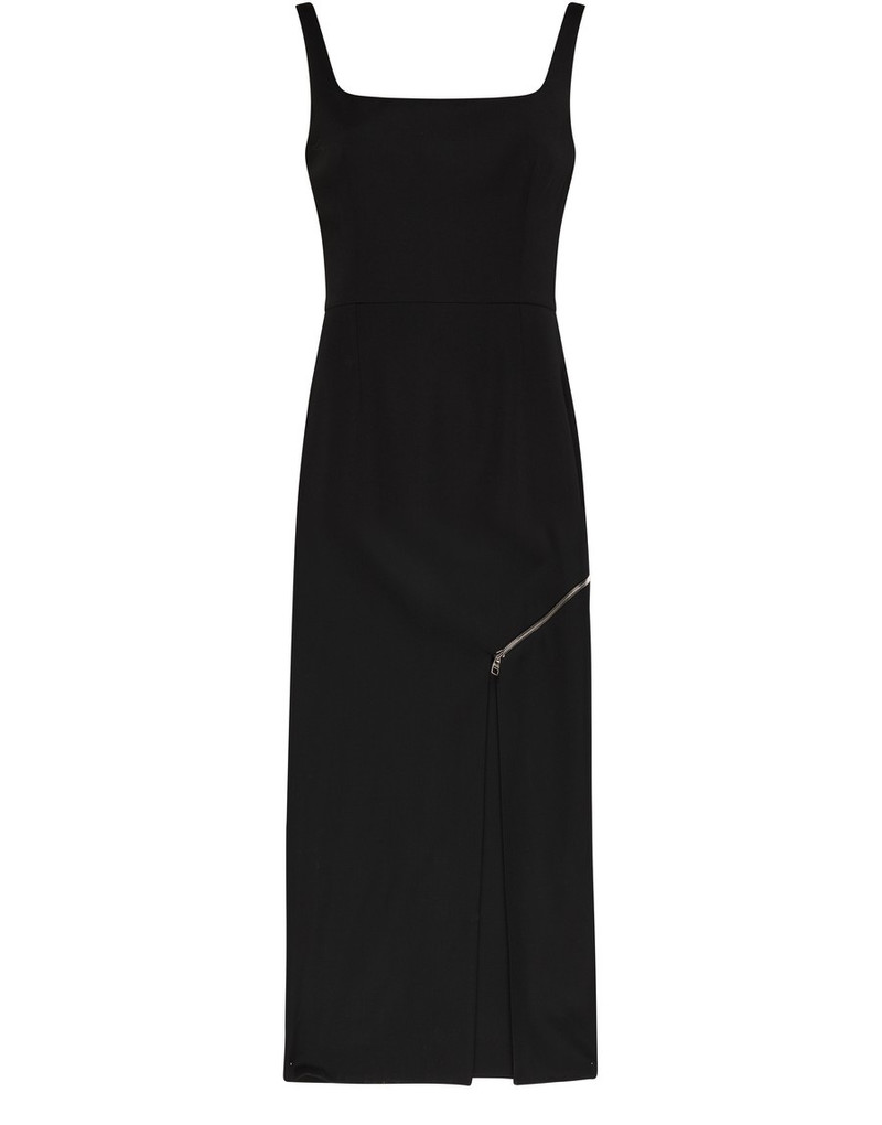 Slitted long dress - 1