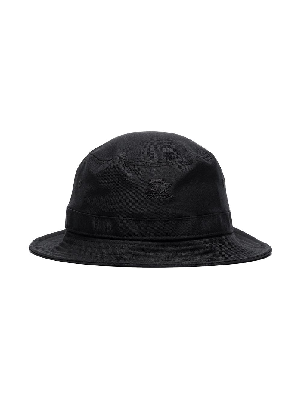 embroidered logo bucket hat - 3