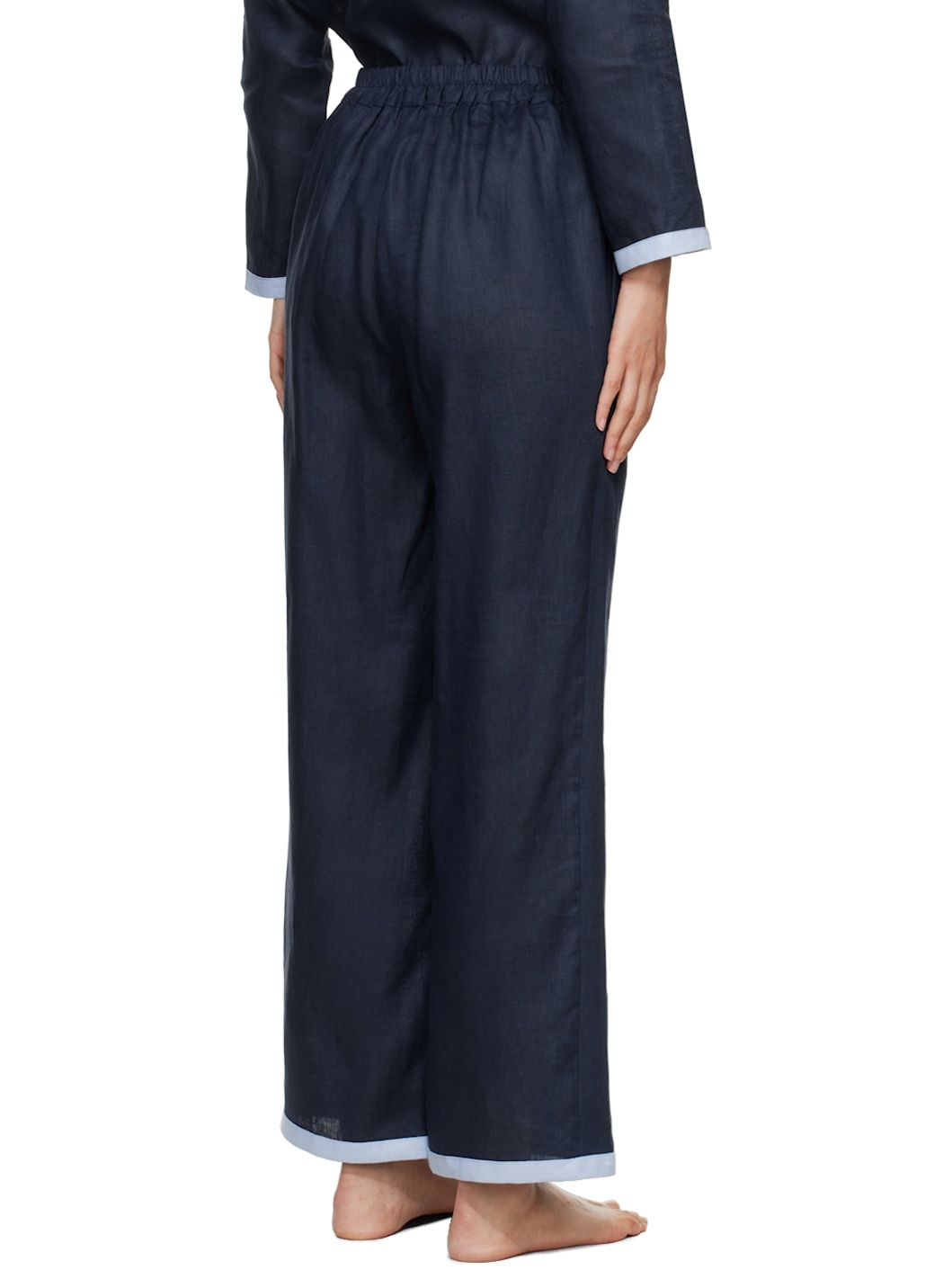 Navy Garrick Trousers - 3
