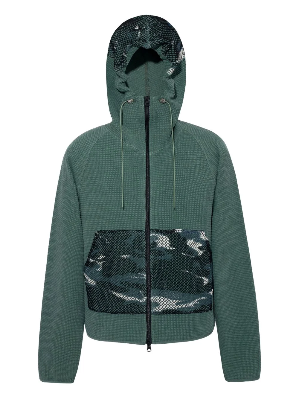 camo-print hoodie - 1