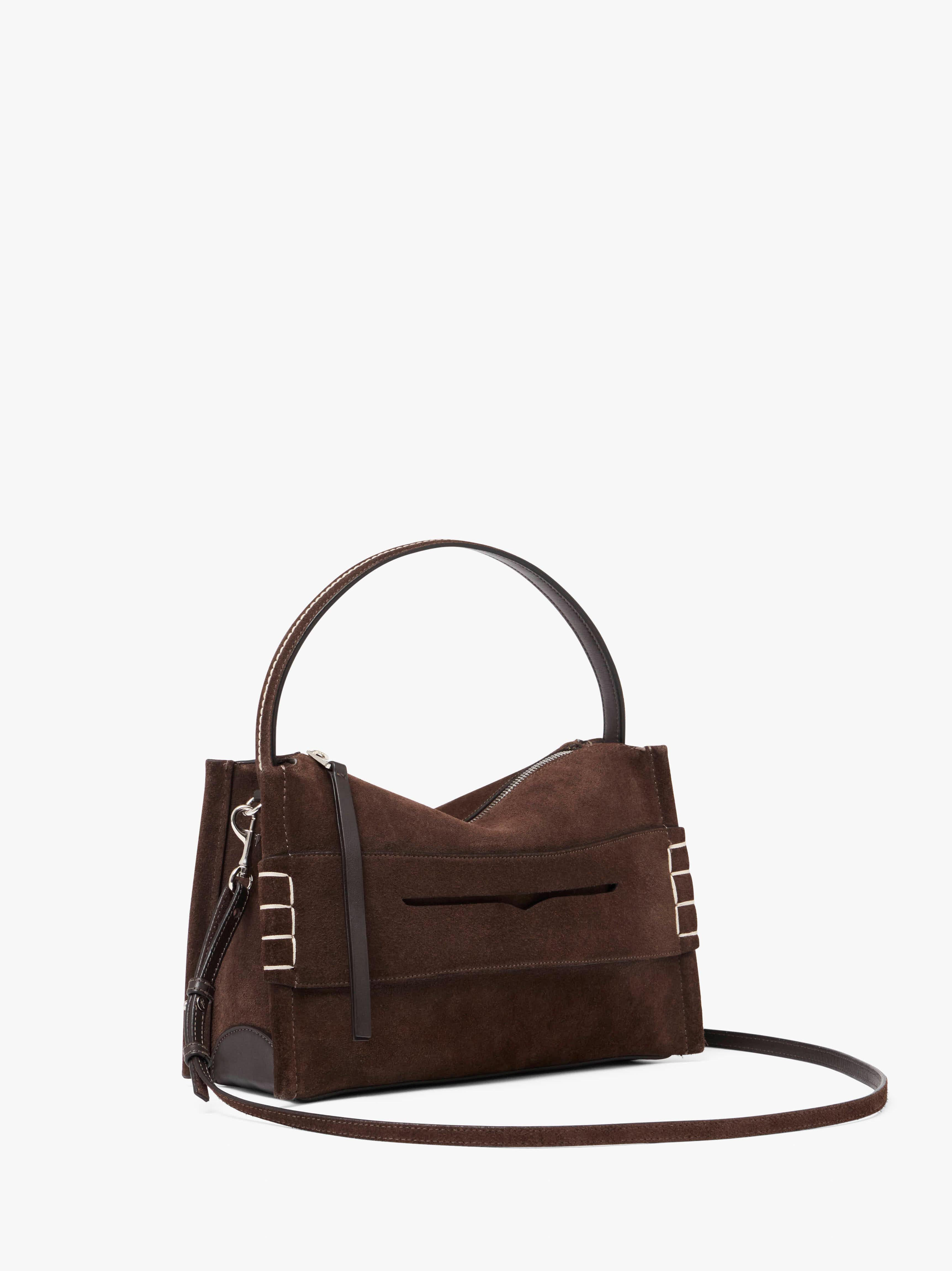 LOAFER BAG - SUEDE SHOULDER BAG - 2