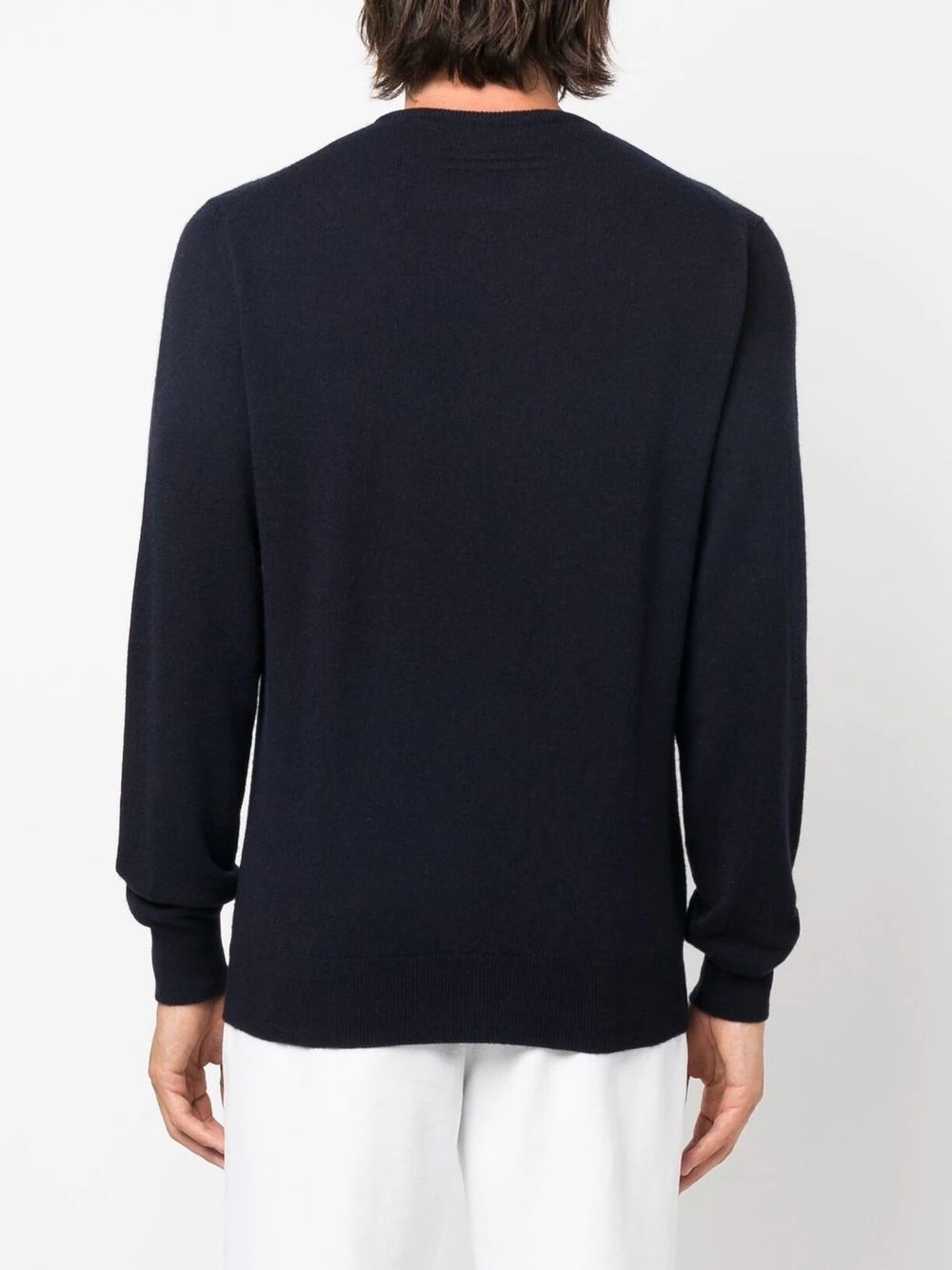 crew-neck cashmere jumper - 4