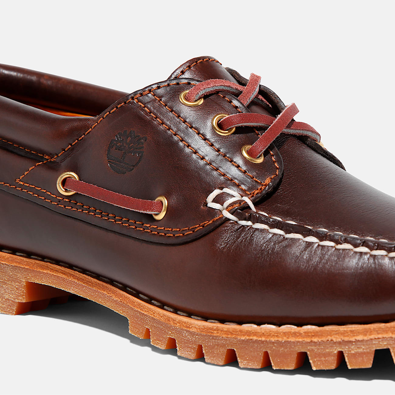 Women's Noreen 3-Eye Lug Handsewn Boat Shoe - 9