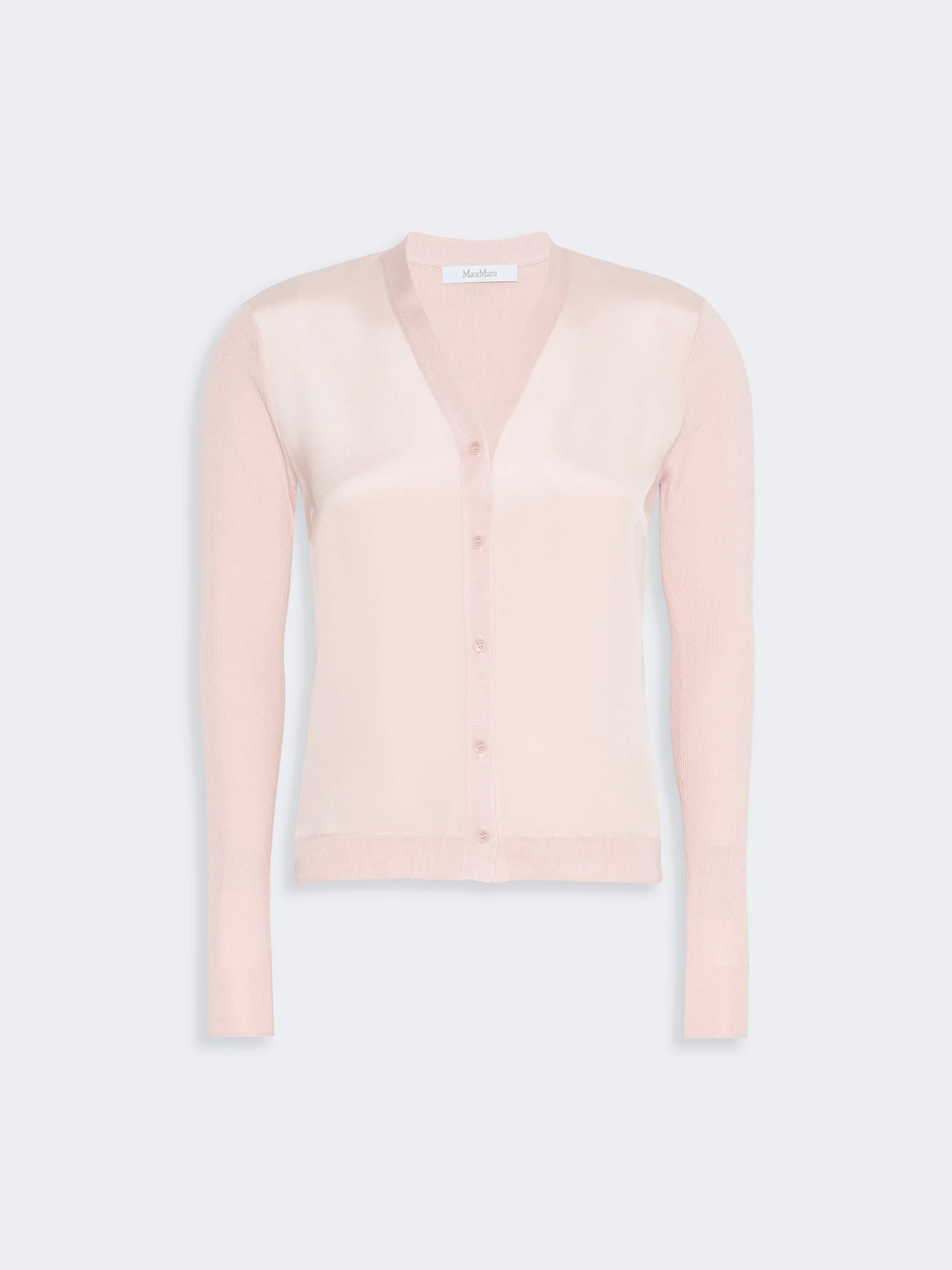 NINFEE Cashmere and silk cardigan - PINK - 1