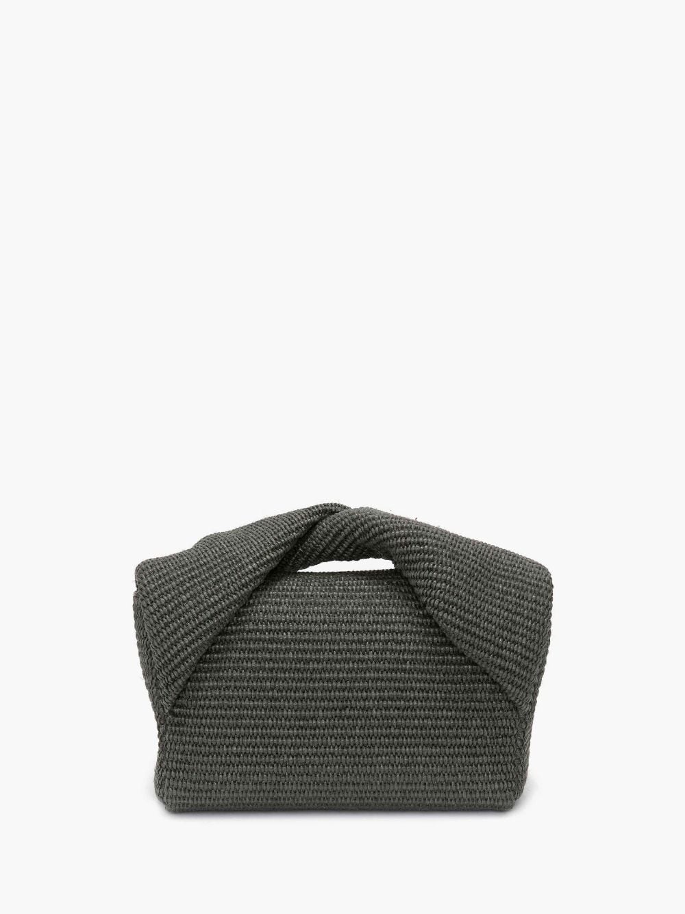 LARGE TWISTER - RAFFIA TOP HANDLE BAG - 4