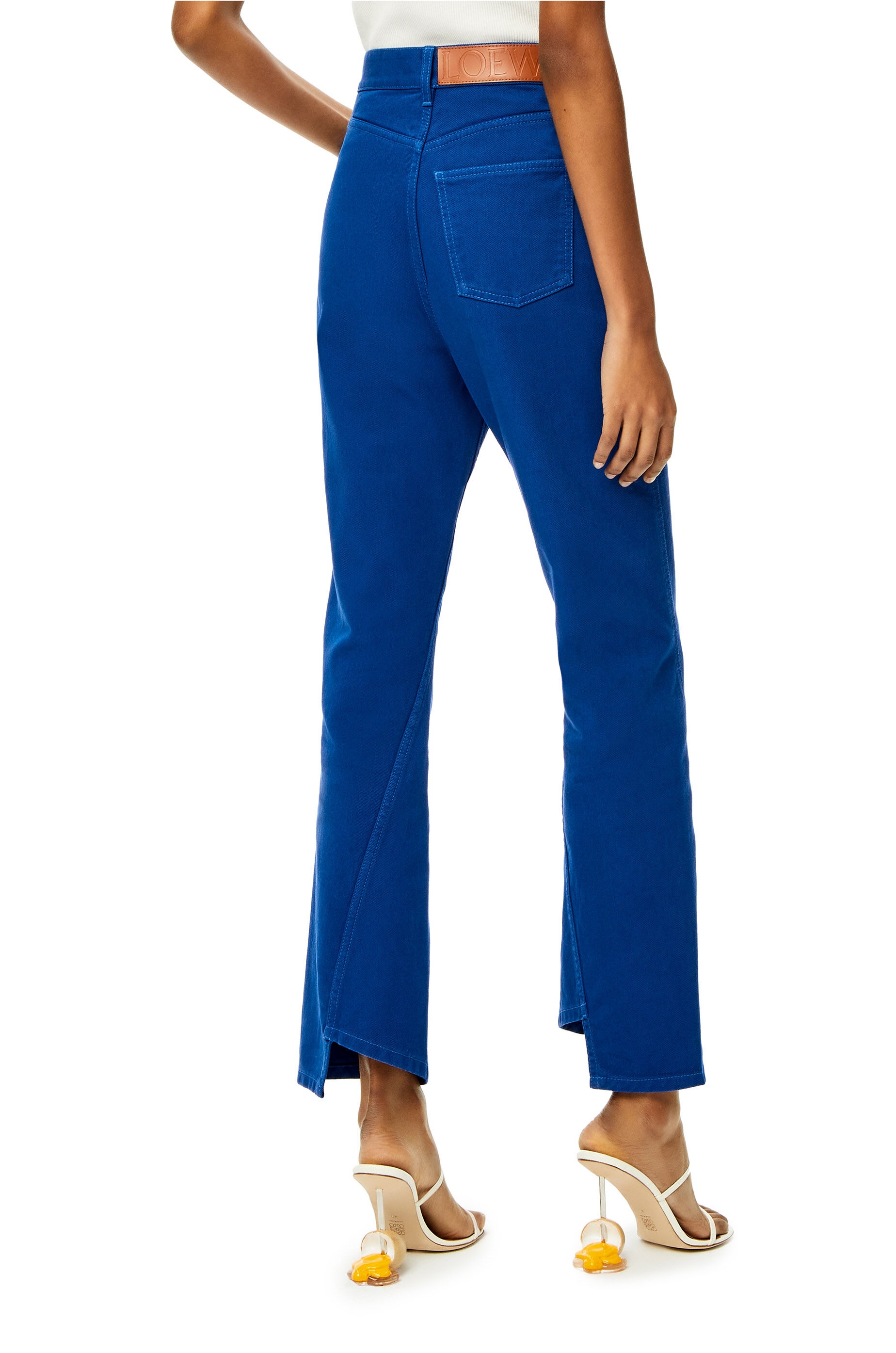 Twisted jeans in denim - 4