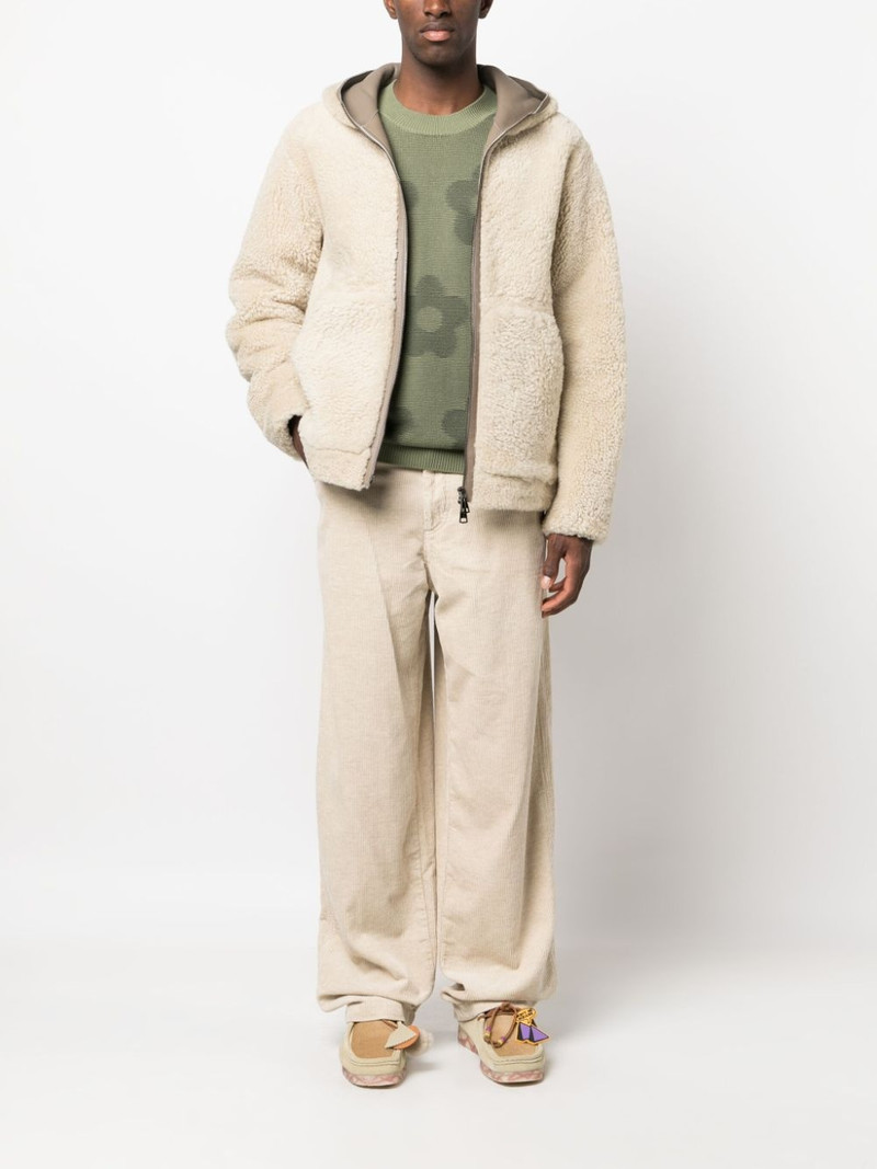 Isabel Marant corduroy straight-leg trousers outlook