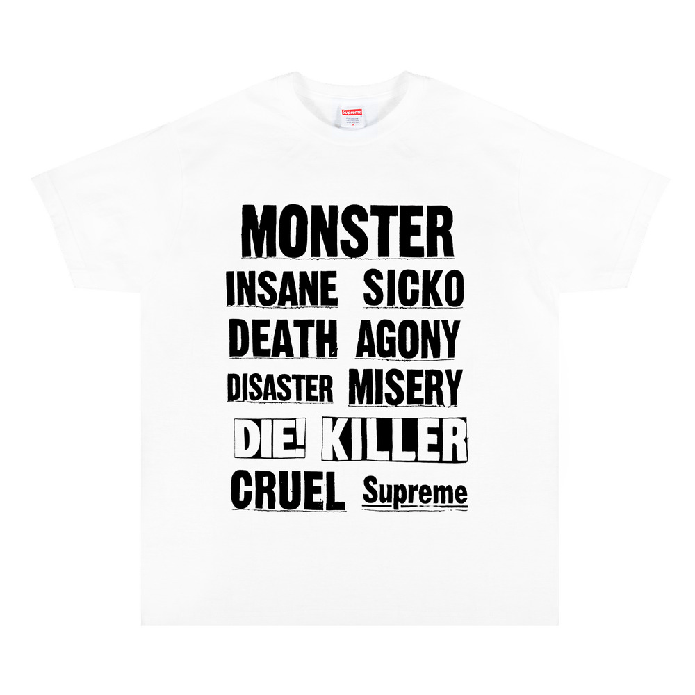 Supreme Monster Tee 'White' - 1