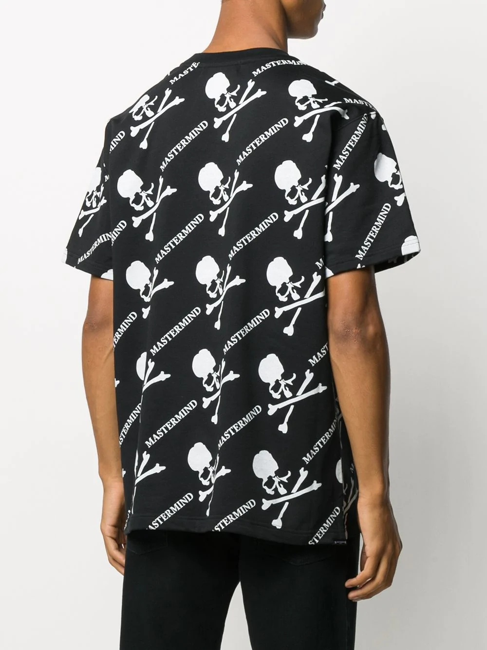 graphic skull print t-shirt - 4