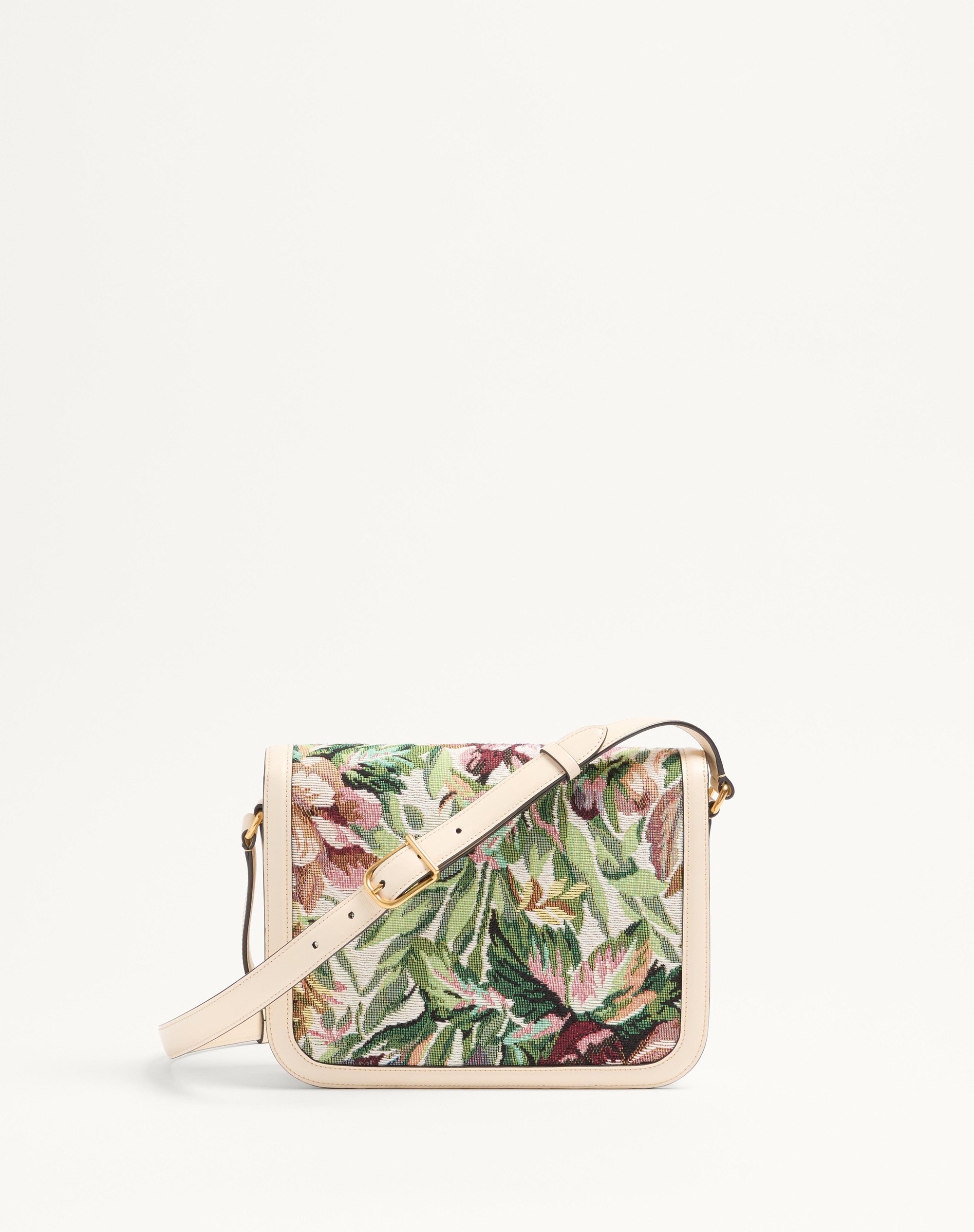 VALENTINO GARAVANI 9TO5 SHOULDER BAG IN VOYAGE IMAGINAIRE JACQUARD FABRIC - 4