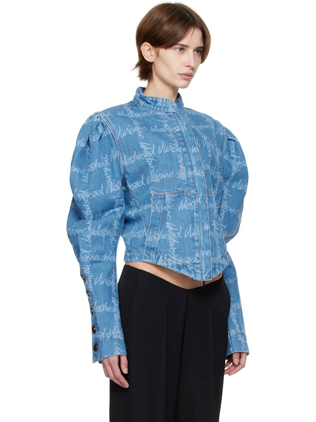 Blue Filli Denim Jacket - 2