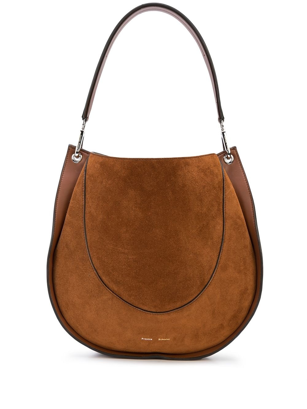 large Arch suede shoulder bag - 1