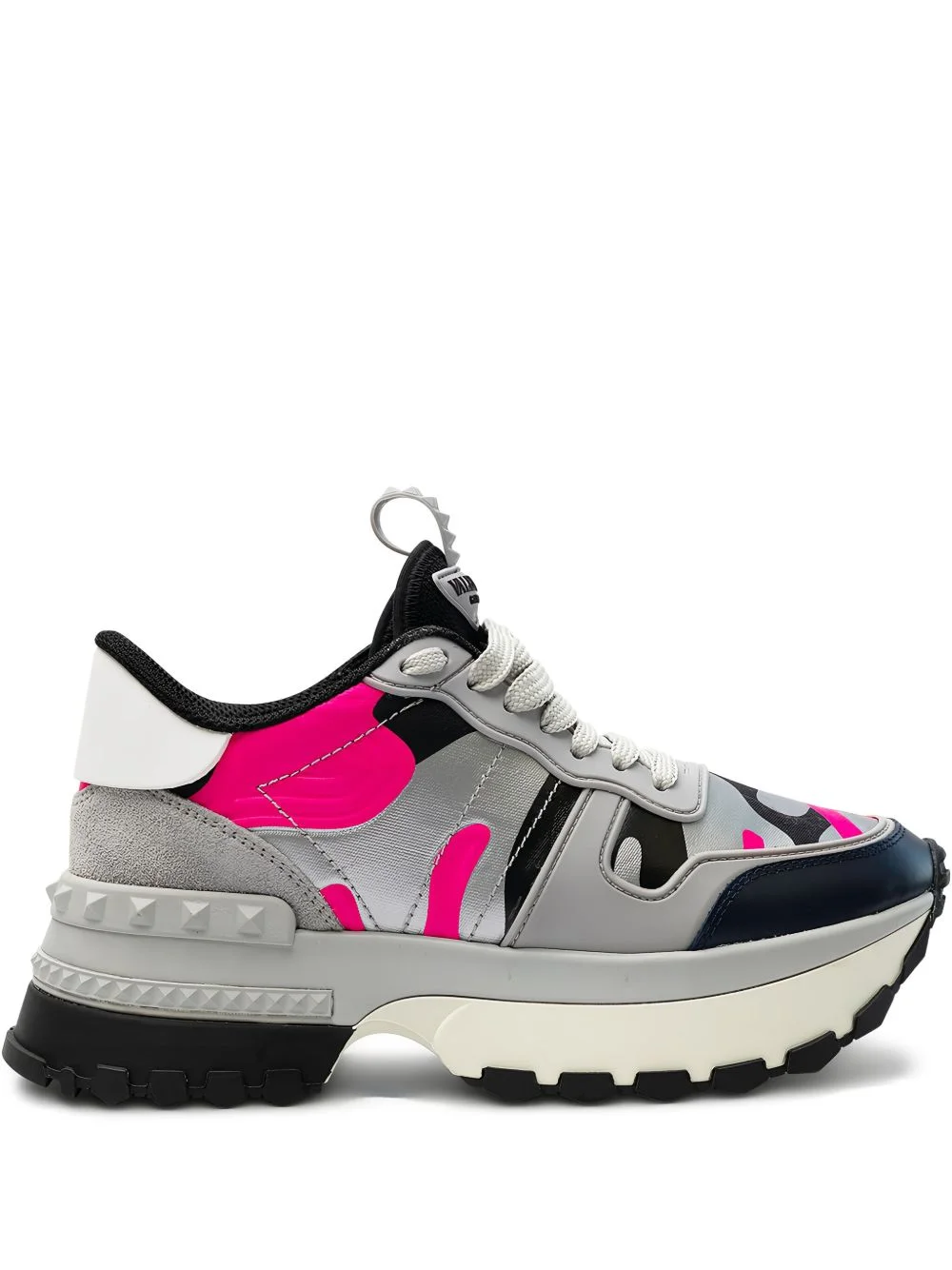 lace-up fastening sneakers - 1