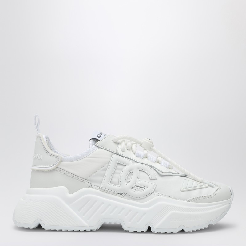 White nylon Daymaster trainer - 1