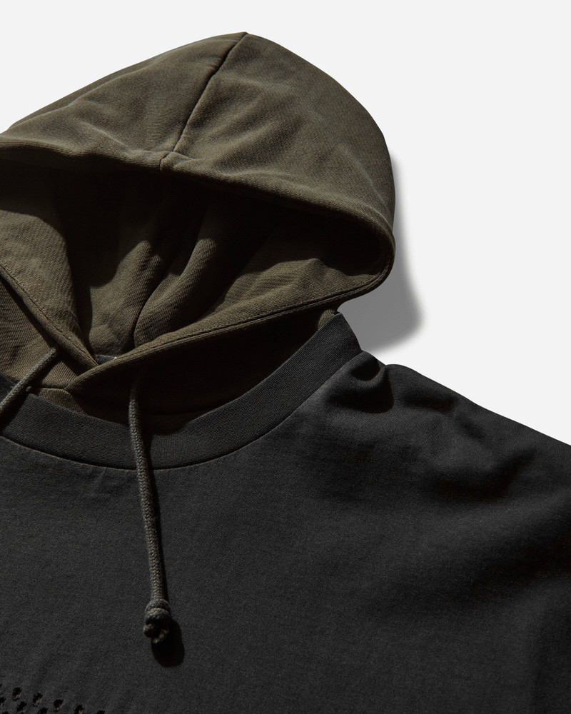 Act of Disagreement Lasered Hoodie Washed Black 3