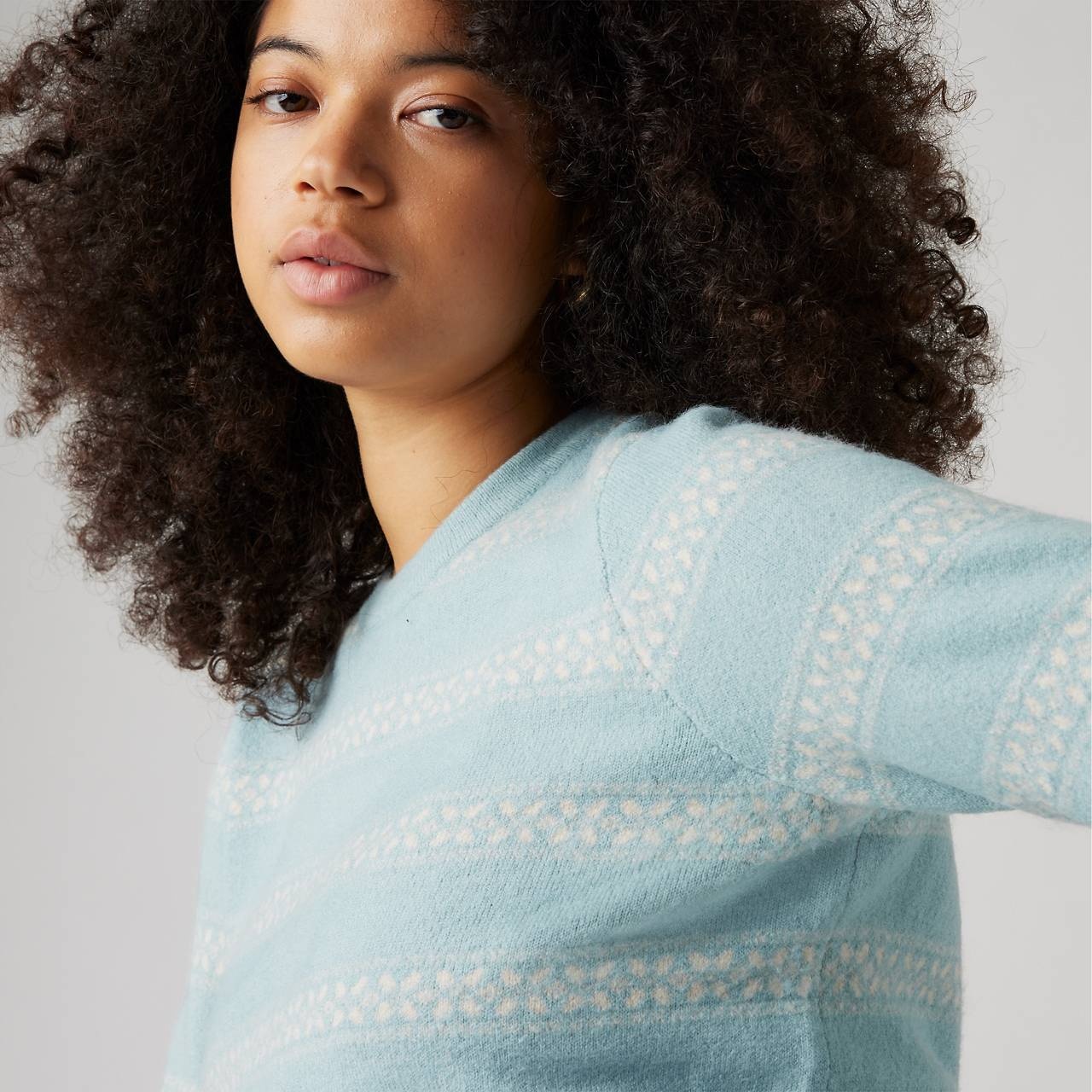 FAIRISLE SNOWFLAKE SWEATER - 4