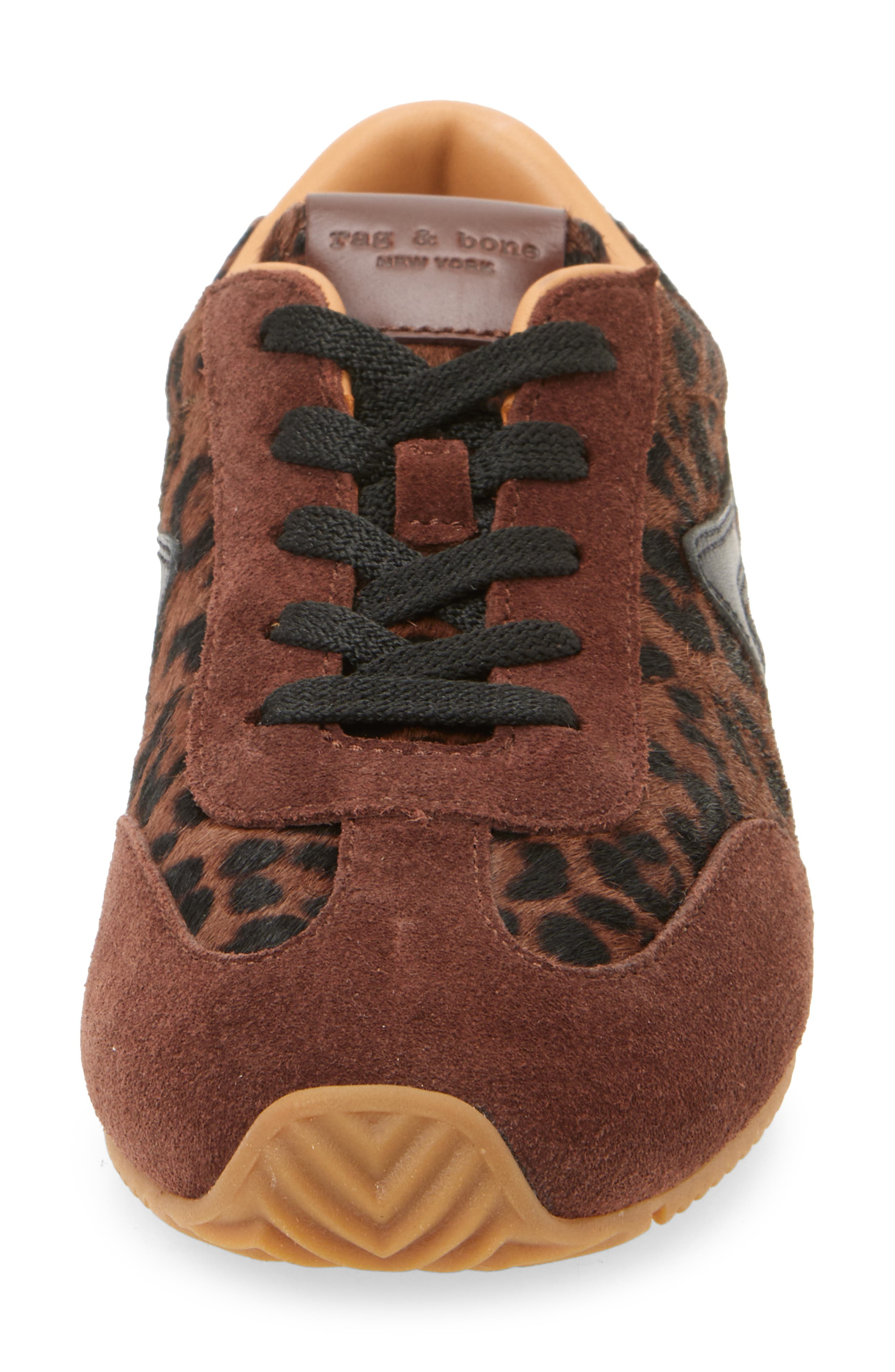 rag & bone Retro Runner Slim Ultra Sneaker in Leopard at Nordstrom - 4