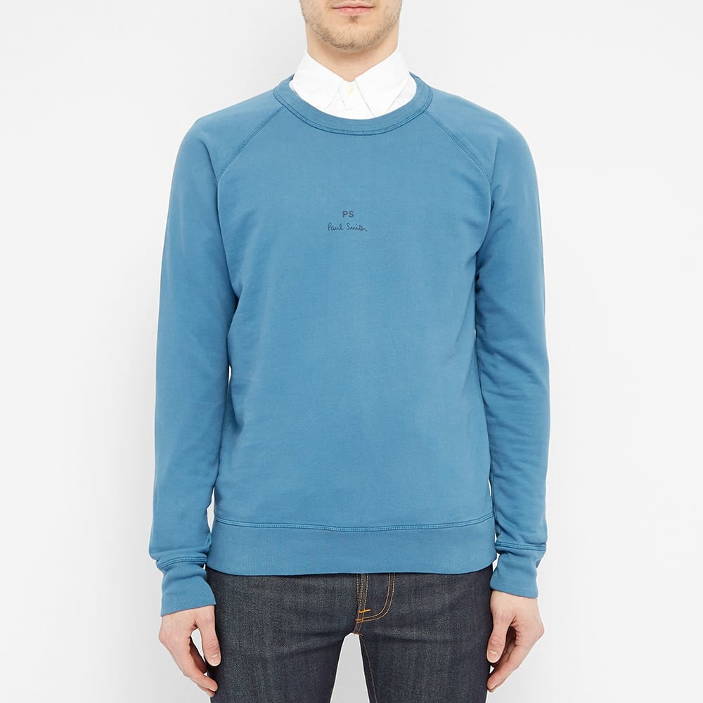 Paul Smith Garment Dyed Logo Crew Sweat - 3