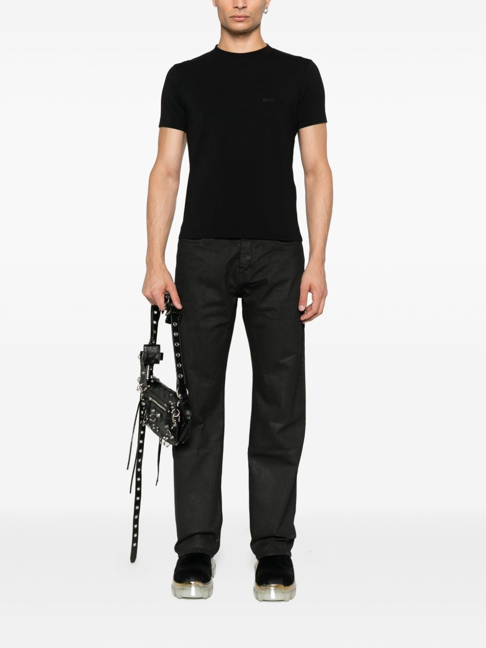 crew-neck short-sleeves T-shirt - 2