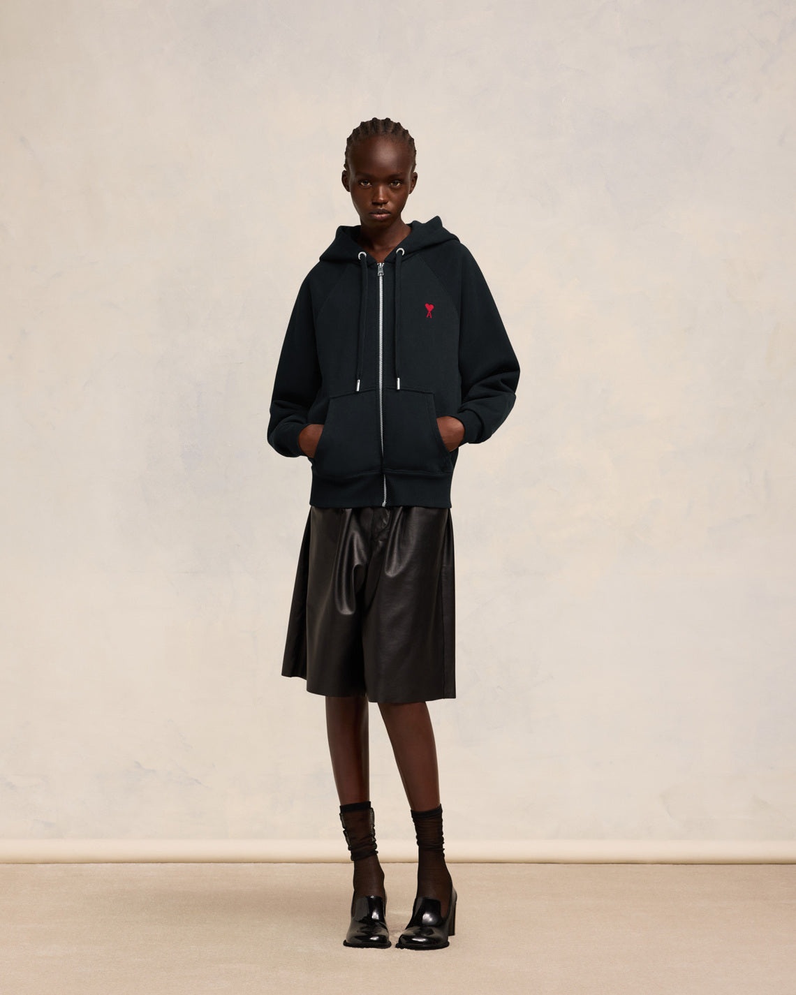 AMI DE COEUR ZIPPED HOODIE - 2