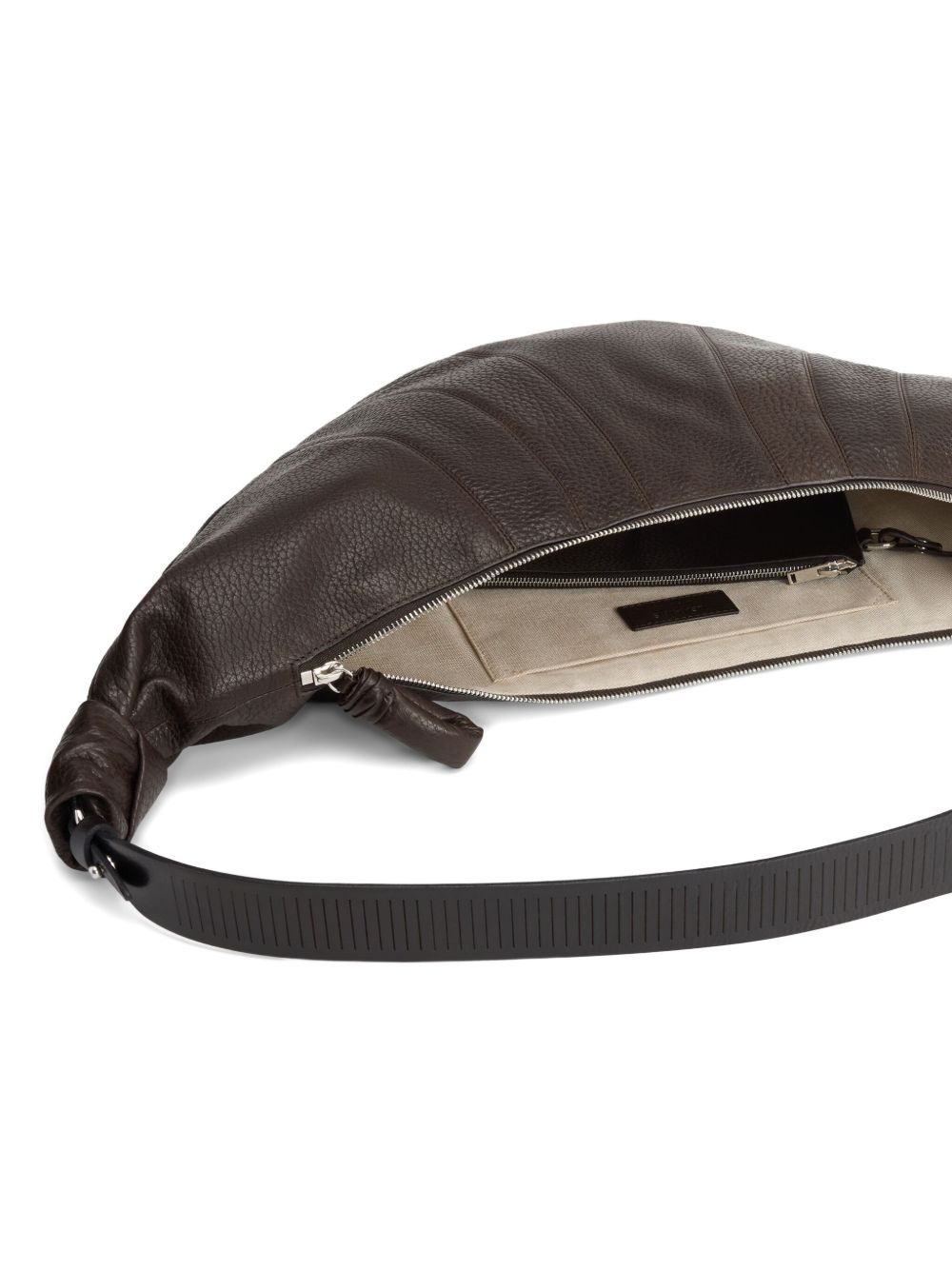 large Croissant shoulder bag - 4