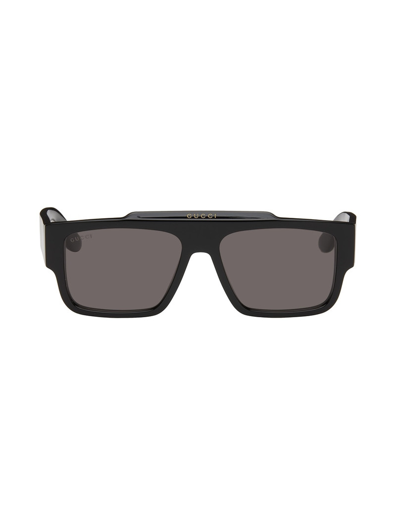 Black Square Sunglasses - 1