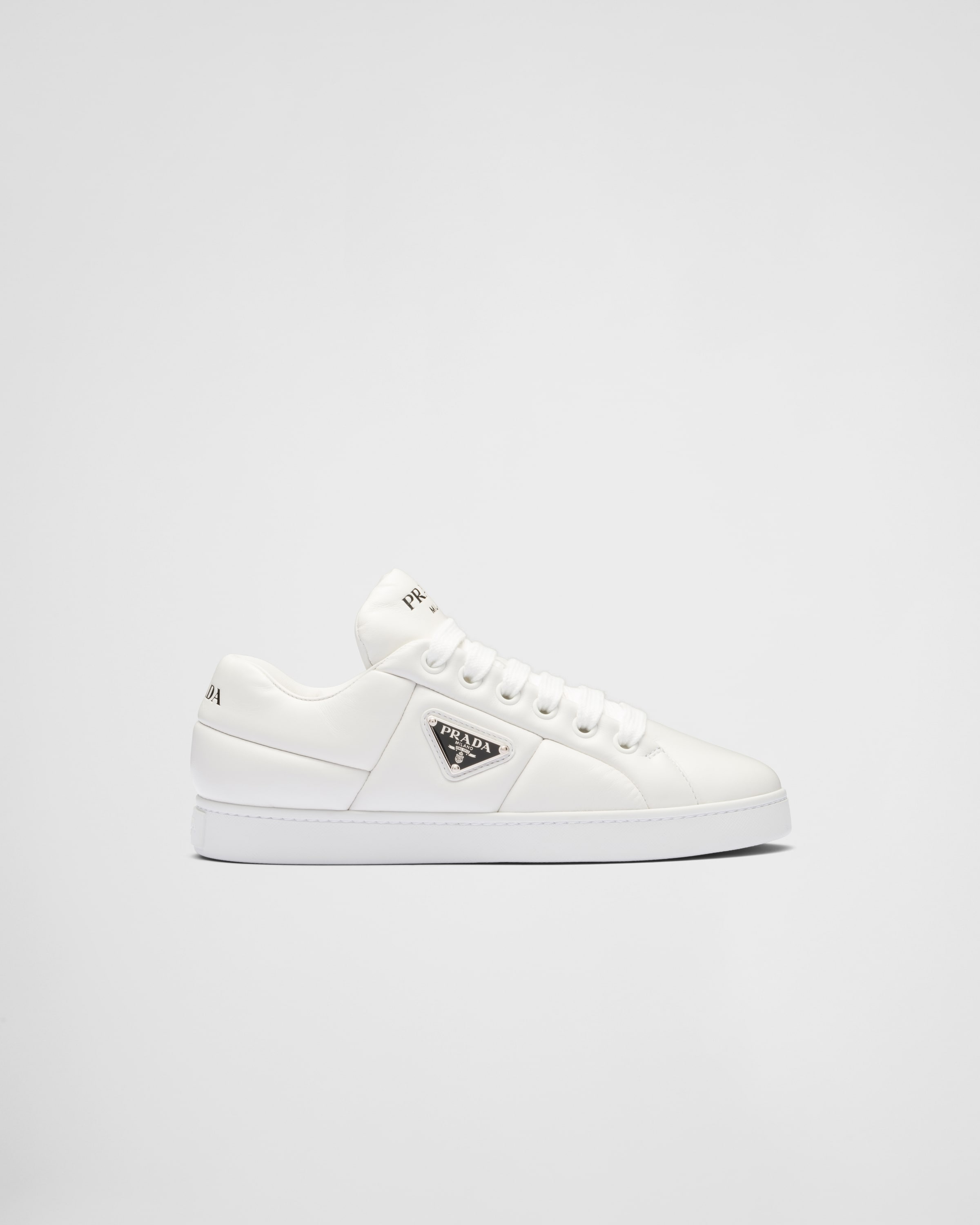 Padded nappa leather sneakers - 2