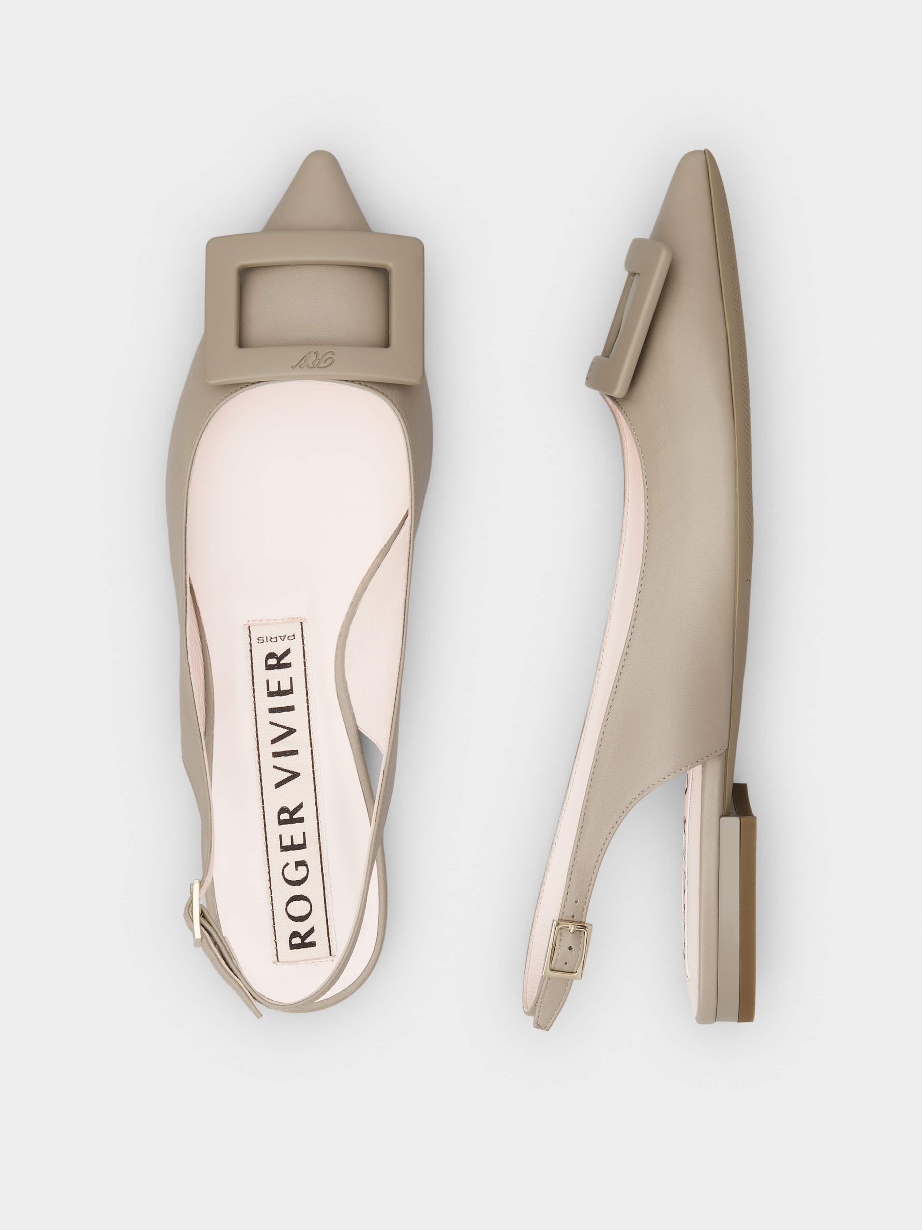 Gommettine Slingback Ballerinas in Nappa Leather - 4