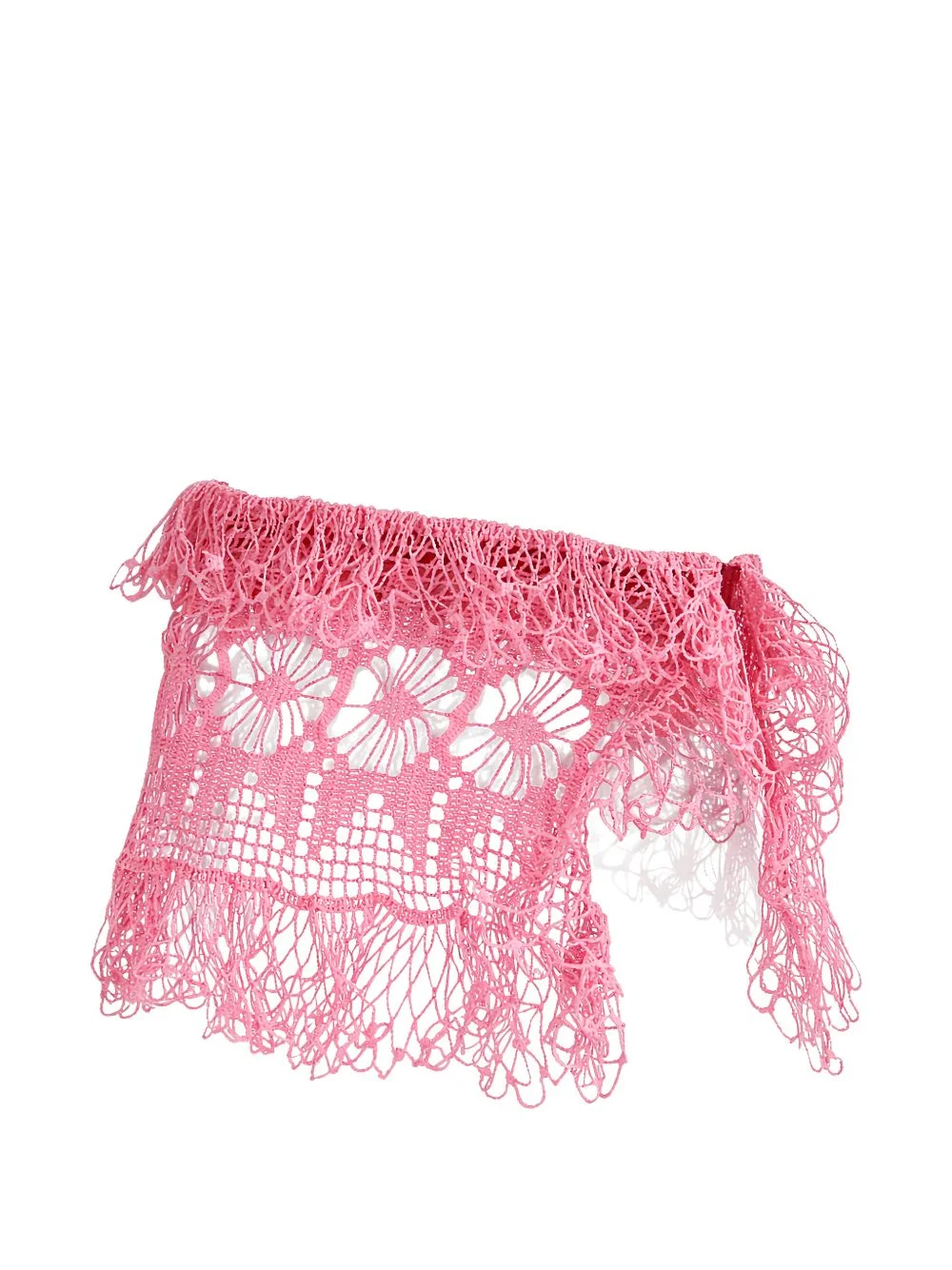 crochet fringed skirt - 1