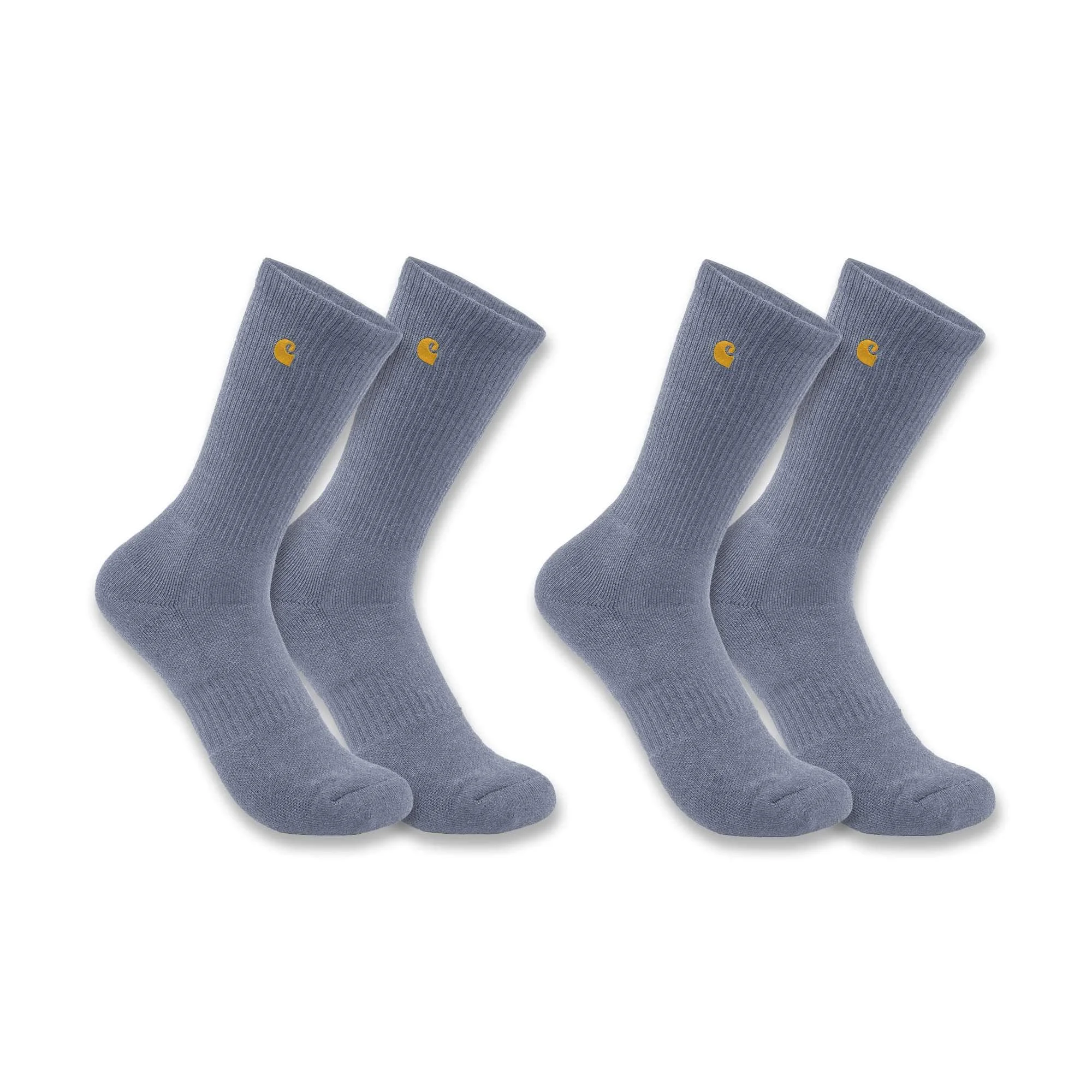 Women's Carhartt Force® Midweight Crew Sock 2-Pack - 1