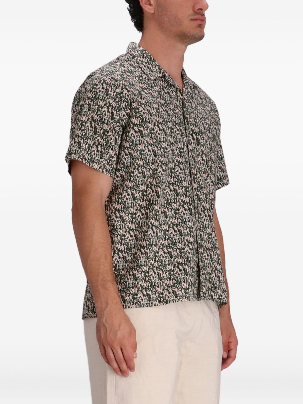 printed cotton shirt - 3