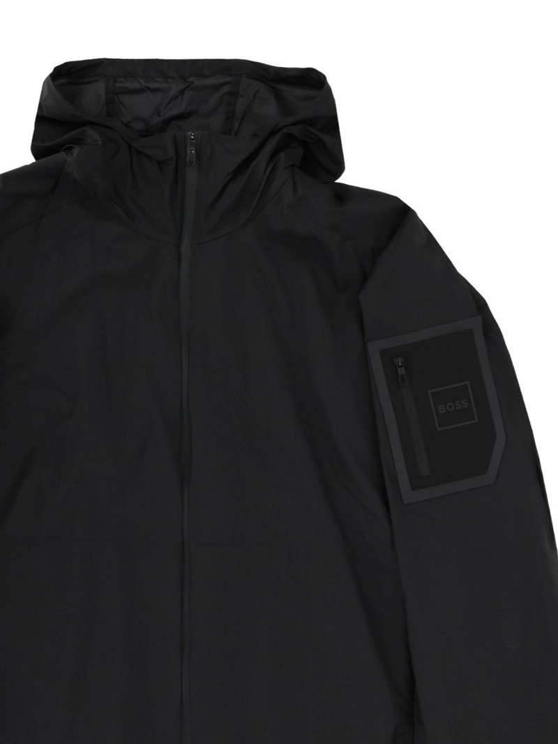 BOSS zip hooded jacket outlook