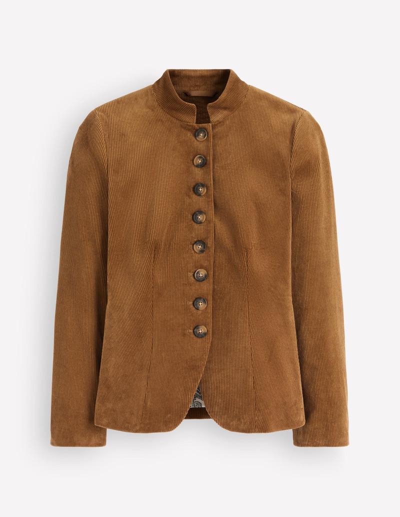 Hereford Military Cord Jacket-Gingerbread 1
