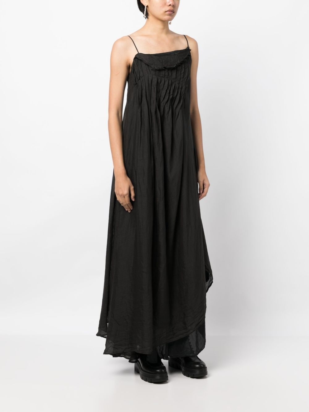 asymmetric long dress - 3