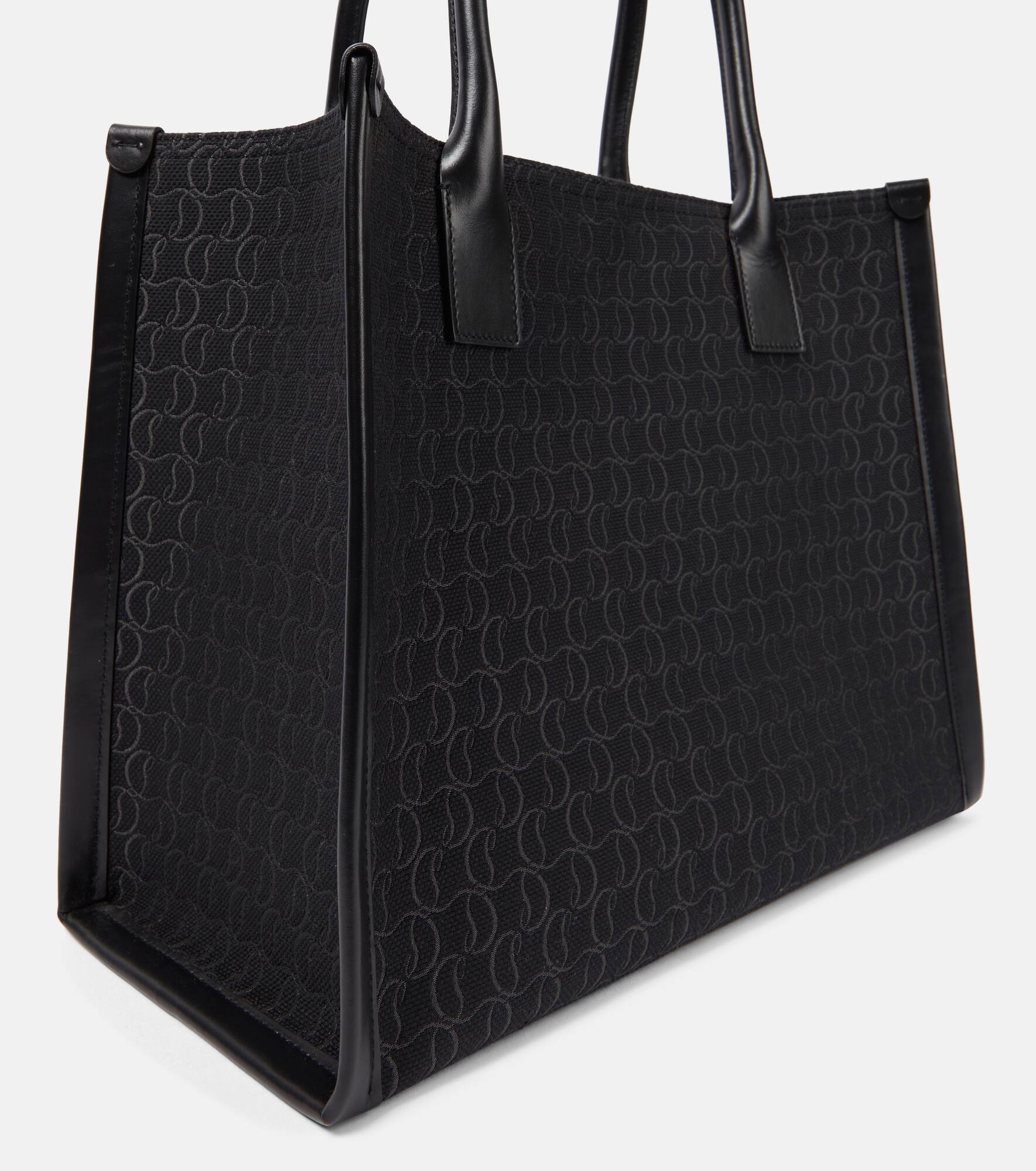 By My Side E/W Large canvas tote bag - 6