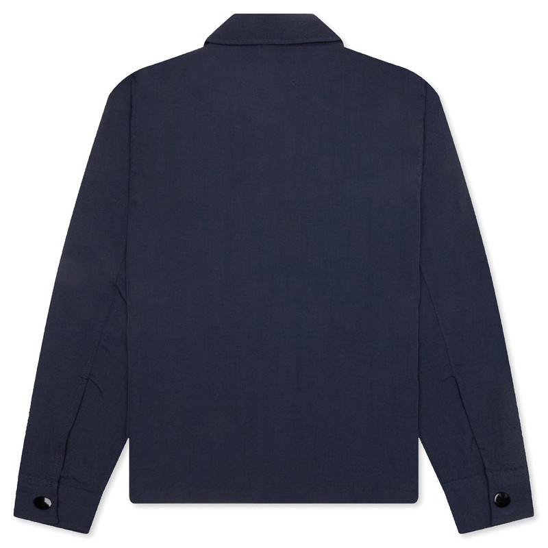 AWAKE NY CLASSIC LOGO COACHES JACKET - BLACK outlook
