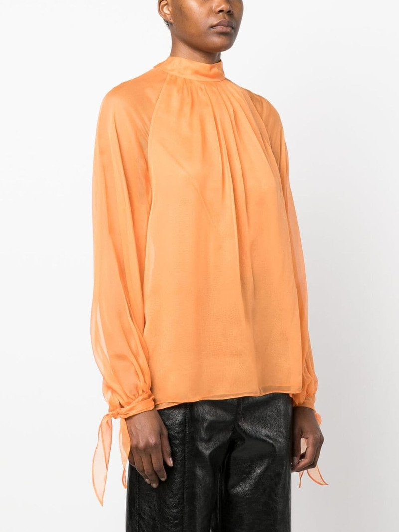 semi-sheer silk blouse 3