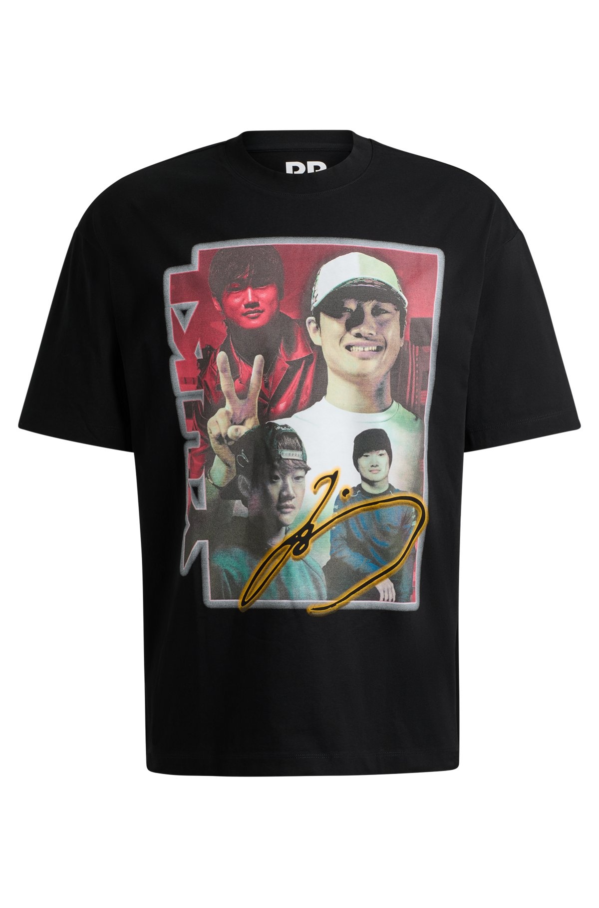 COTTON-JERSEY FANWEAR T-SHIRT WITH SPECIAL ARTWORK AND BRANDING - 1